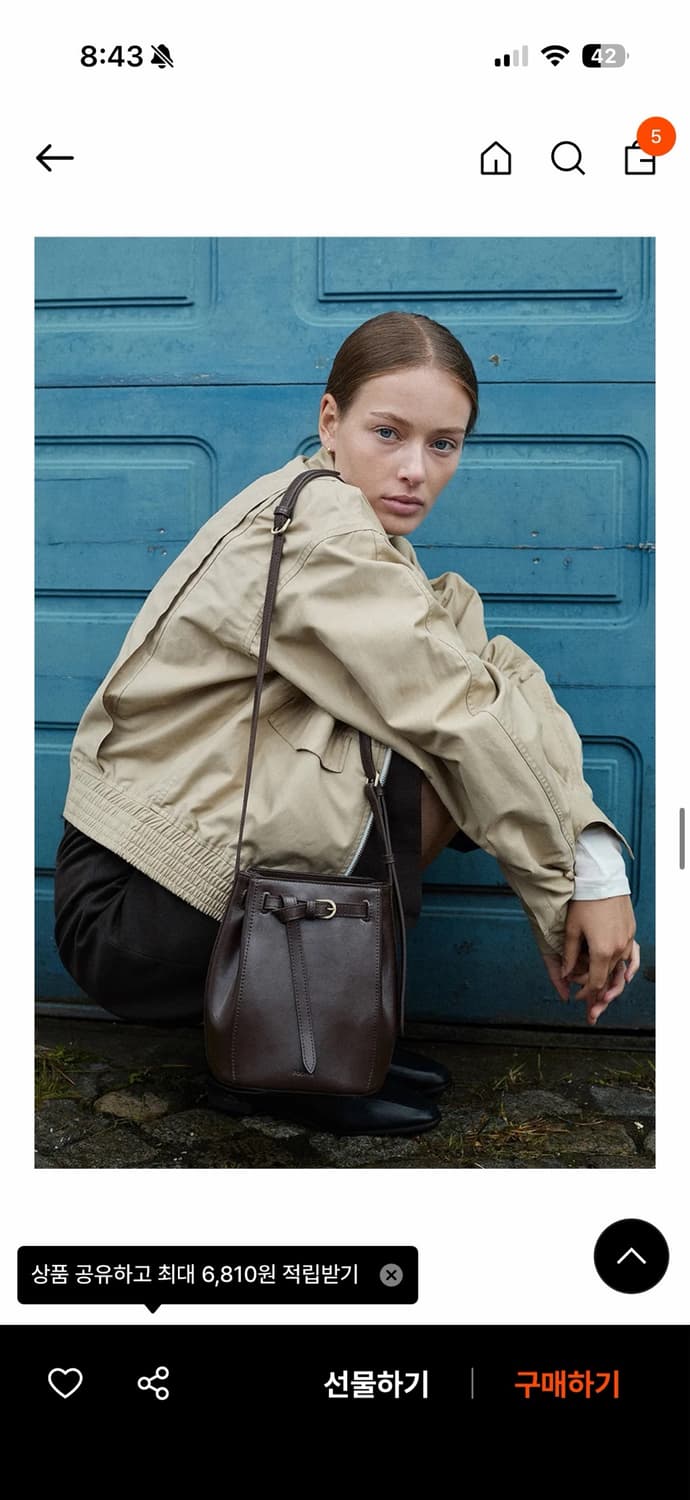[풀패키지,실착0번] 폴뉴아 mini lale bag 미니라레백 상품이미지7