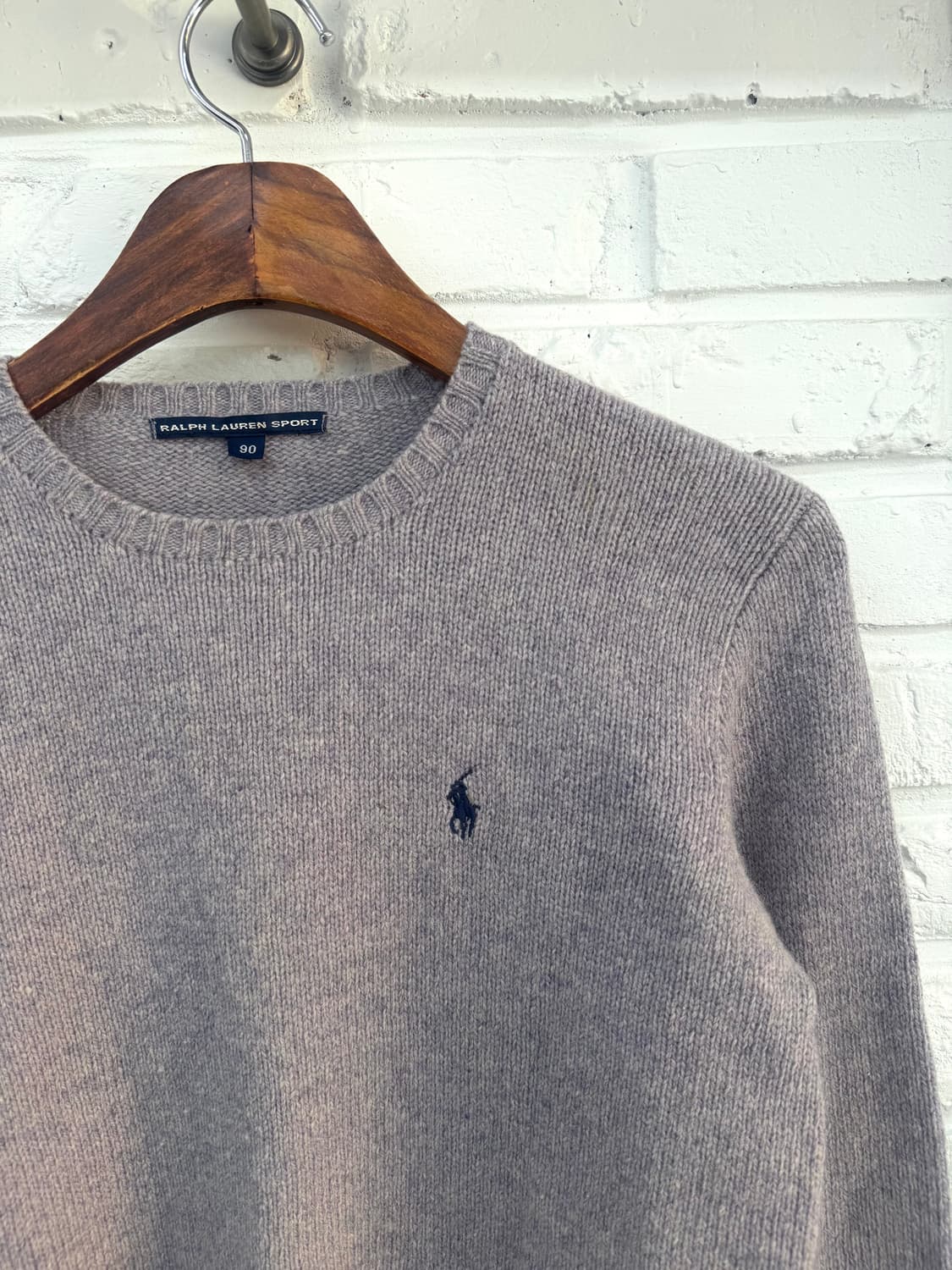 랄프로렌 스포츠 퍼플 니트 상품이미지4