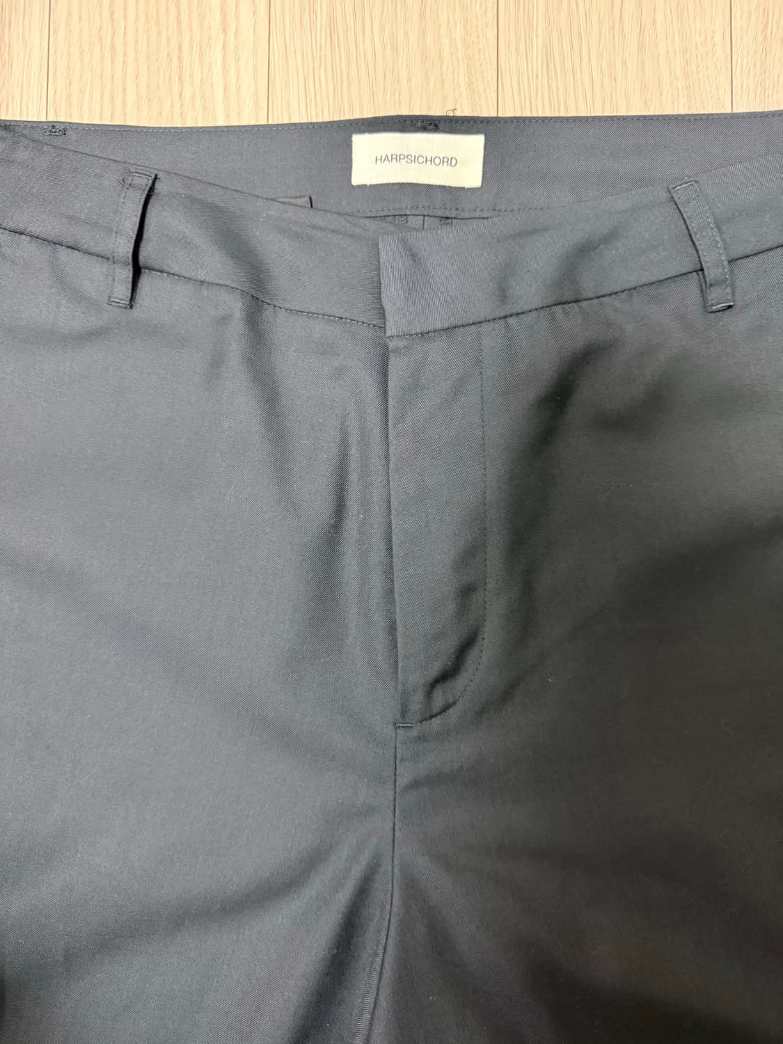 하프시코드 테일러드 트라우저 미드나이트 3사이즈 상품이미지3