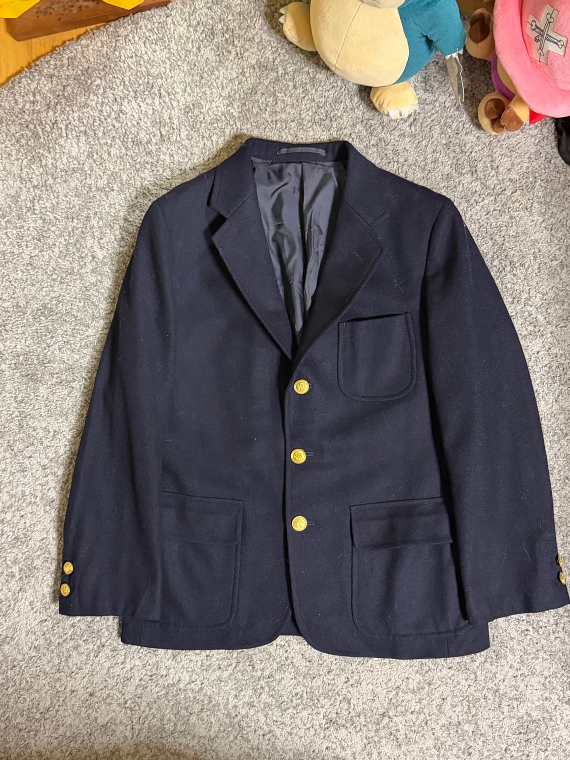 제이프레스 울 금장 블레이저 상품이미지1