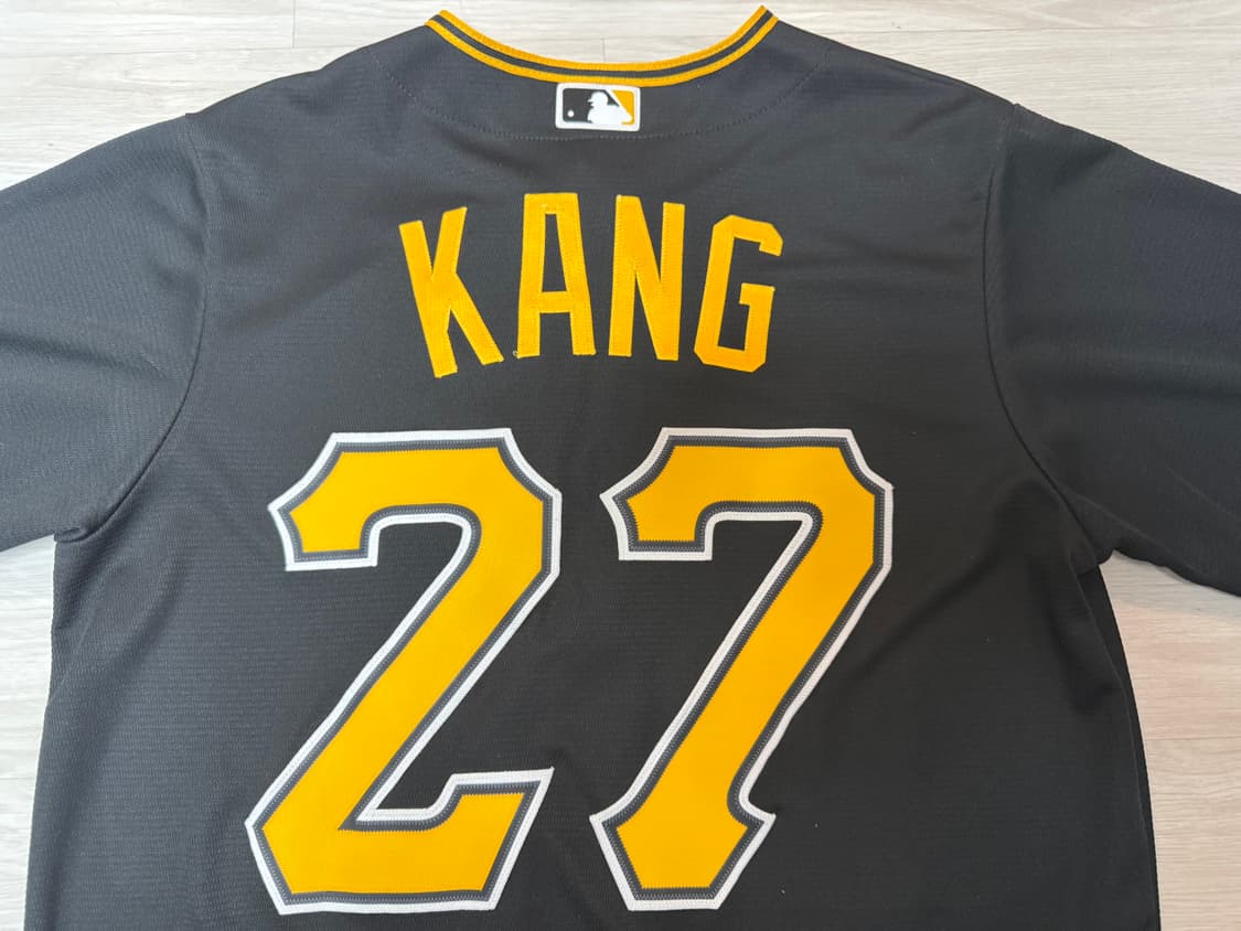 [M] 마제스틱 MLB 피츠버그 쿨베이스 강정호 마킹 유니폼 상품이미지6