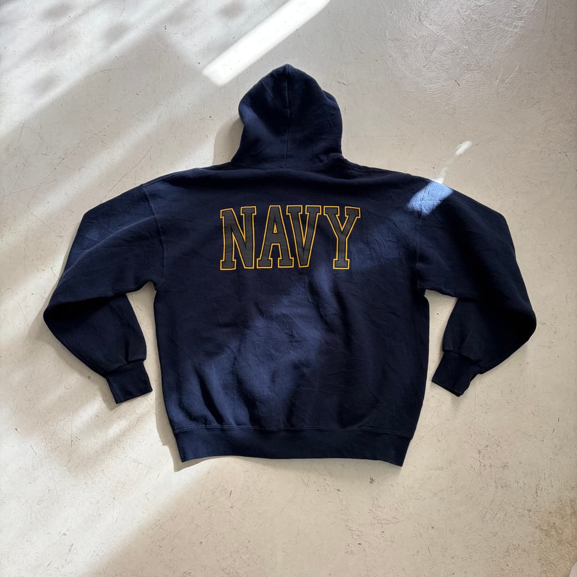 US NAVY USA OG 빈티지 후드티 XL 상품이미지7