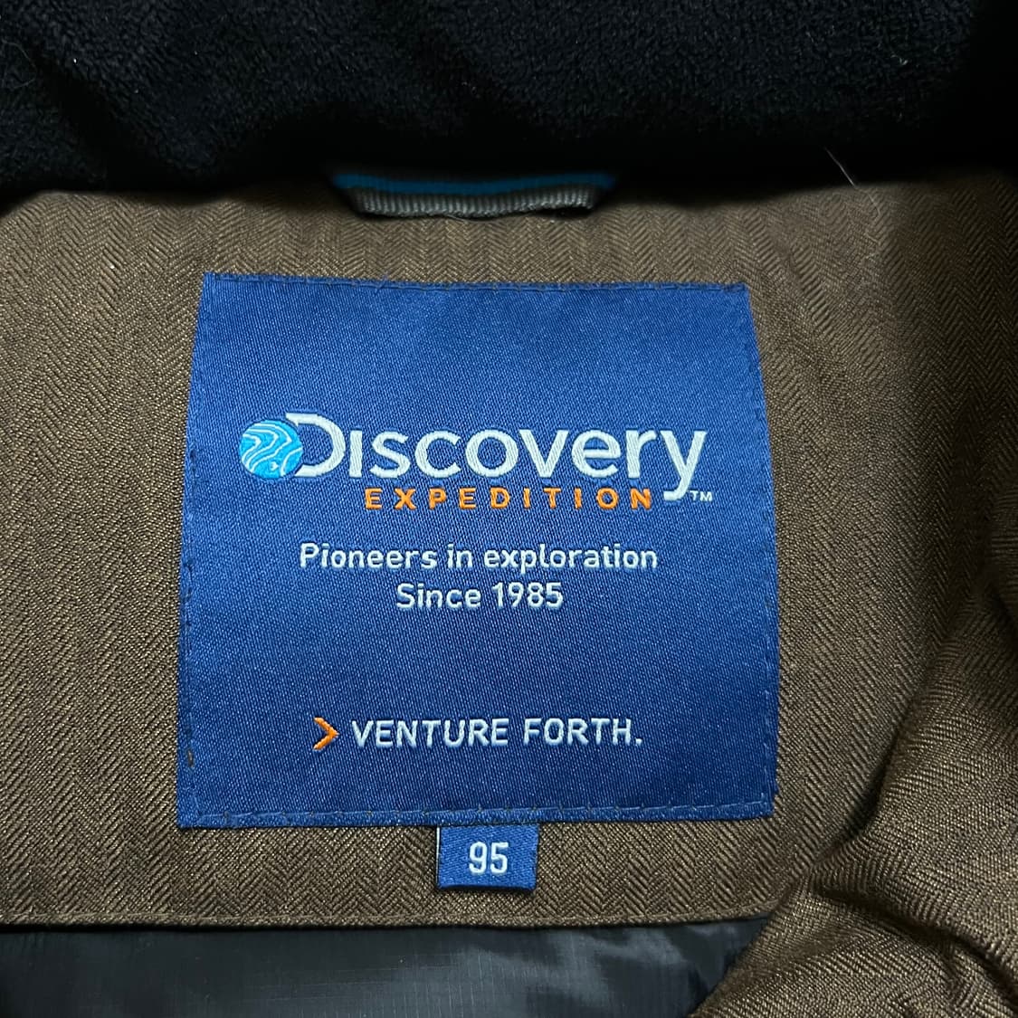 디스커버리 여성 퍼후드 구스다운 롱 패딩 점퍼 [브라운] M/95 상품이미지6