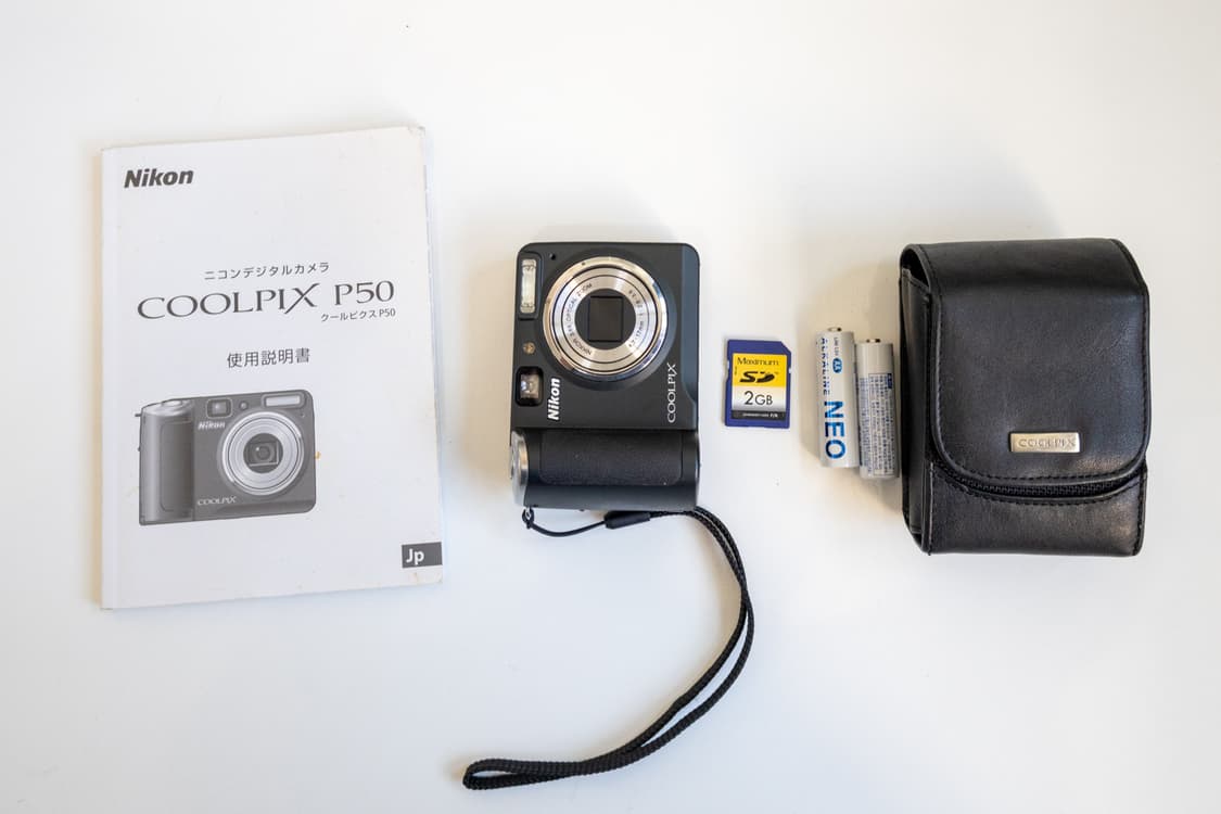 Nikon Coolpix P50 / 빈티지 디지털 카메라 상품이미지9