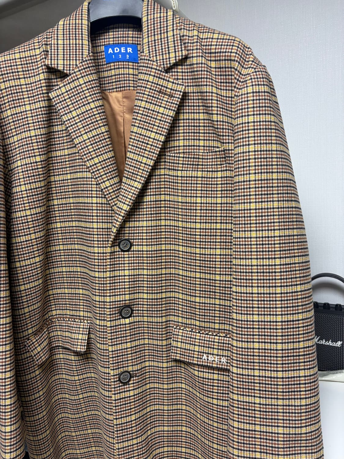 아더에러 Ader error 체크 싱글코트  상품이미지2