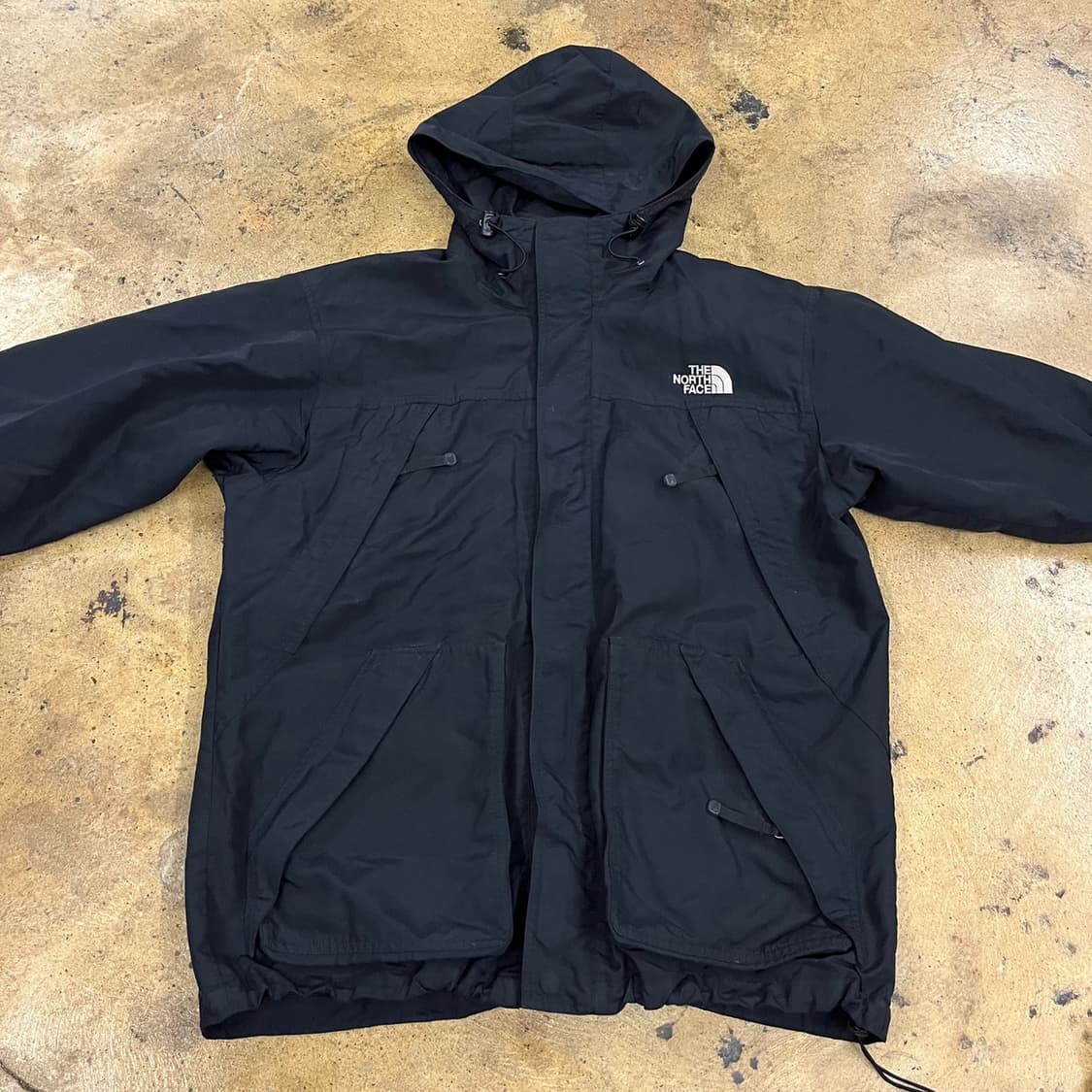 [정품/L] 노스페이스 블랙 바람막이 자켓 b10 상품이미지3