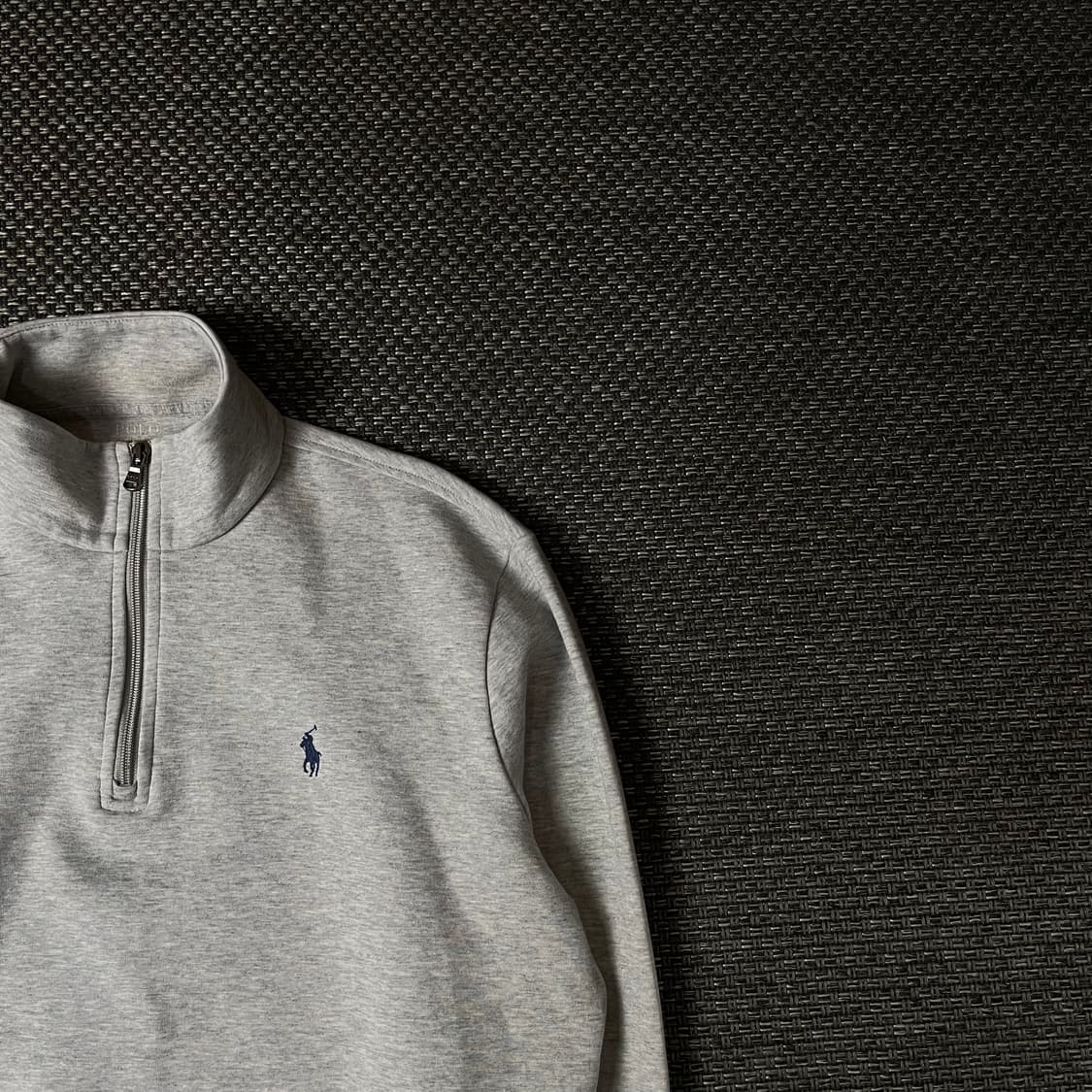 폴로랄프로렌 네이비포니 그레이 반집업 맨투맨 M 상품이미지3