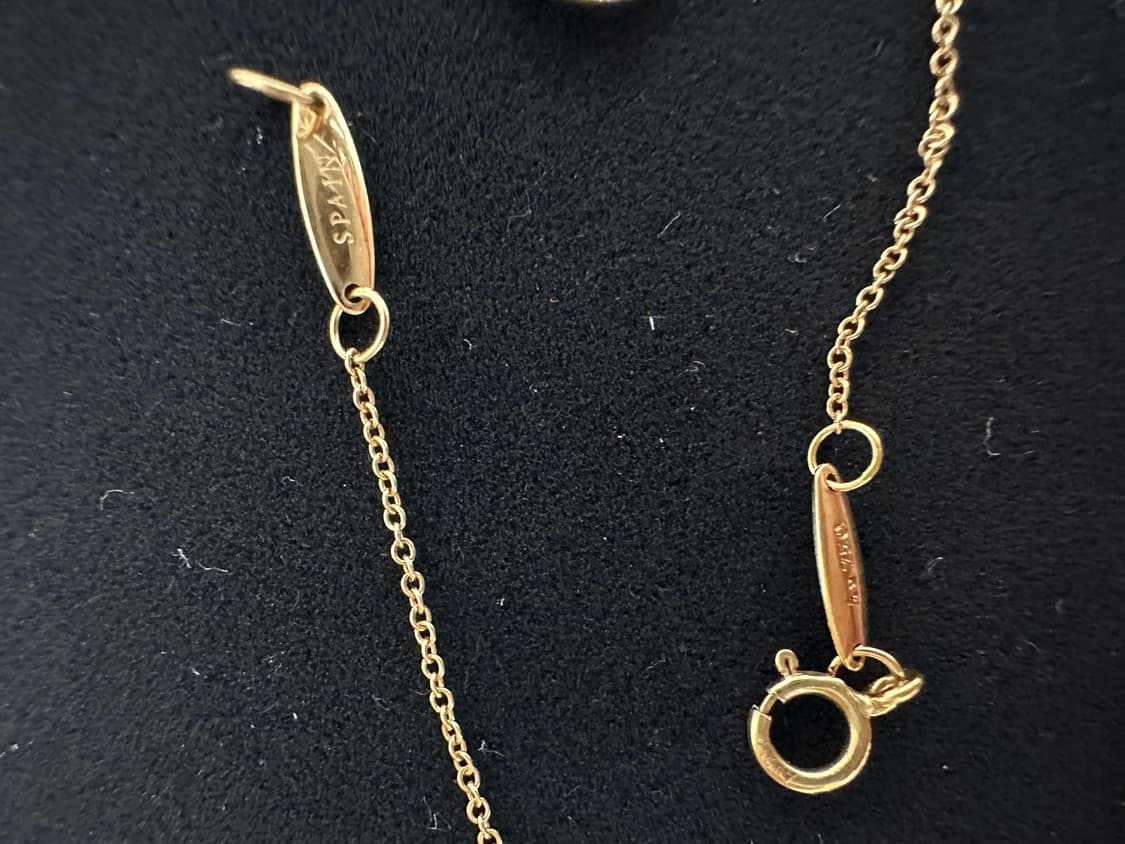 티파니앤코 오픈하트 목걸이 7mm 로즈골드 18k 상품이미지4