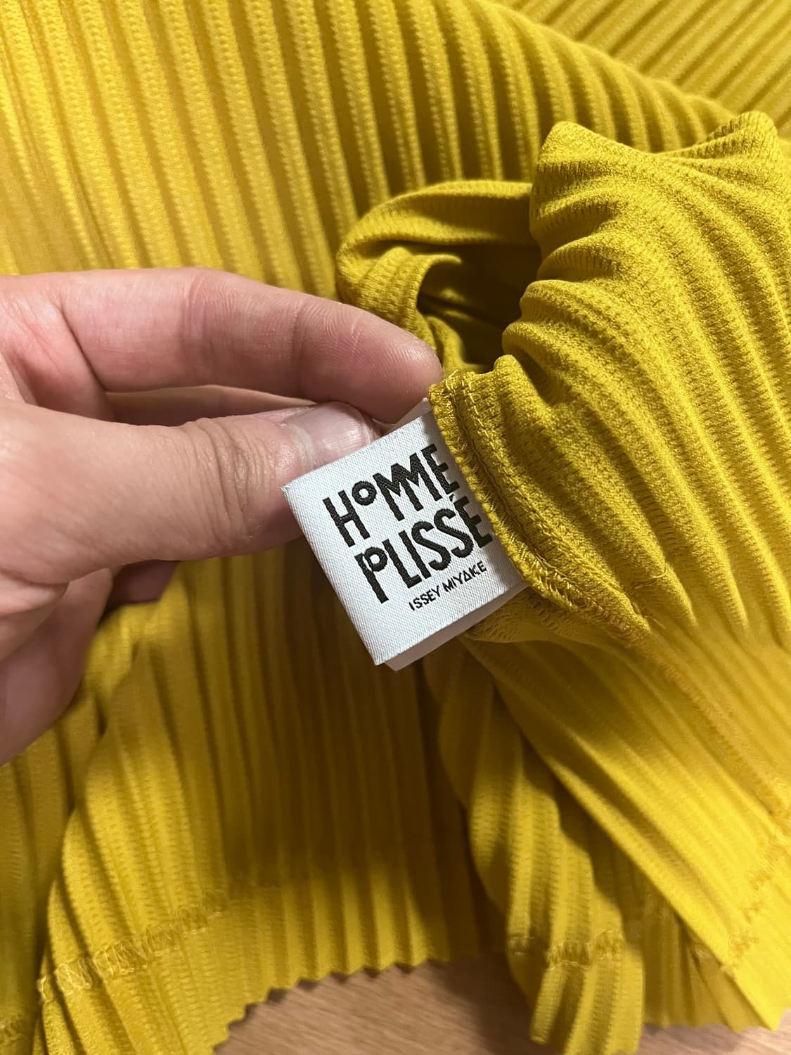 옴프플리세 오버사이즈 베스트 4 옐로우 상품이미지2