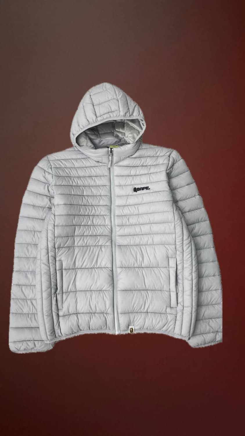 베이프 그레이 경량패딩 상품이미지1