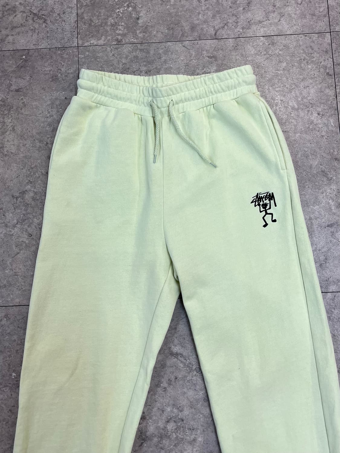 스투시 밴딩 조거 팬츠 라임 XS #csz2967 상품이미지4