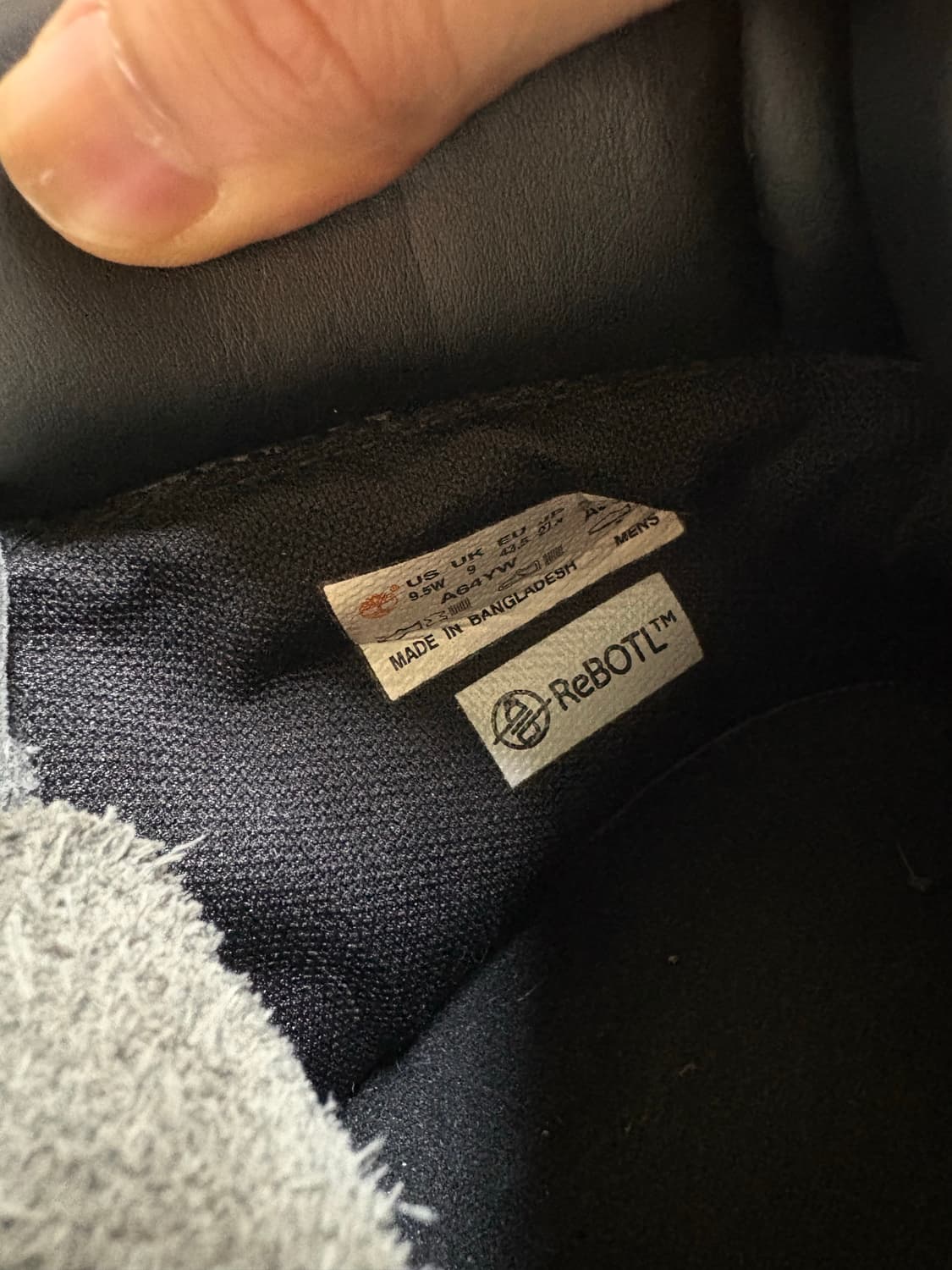 팀버랜드 6인치 워커부츠 275 그레이 상품이미지7