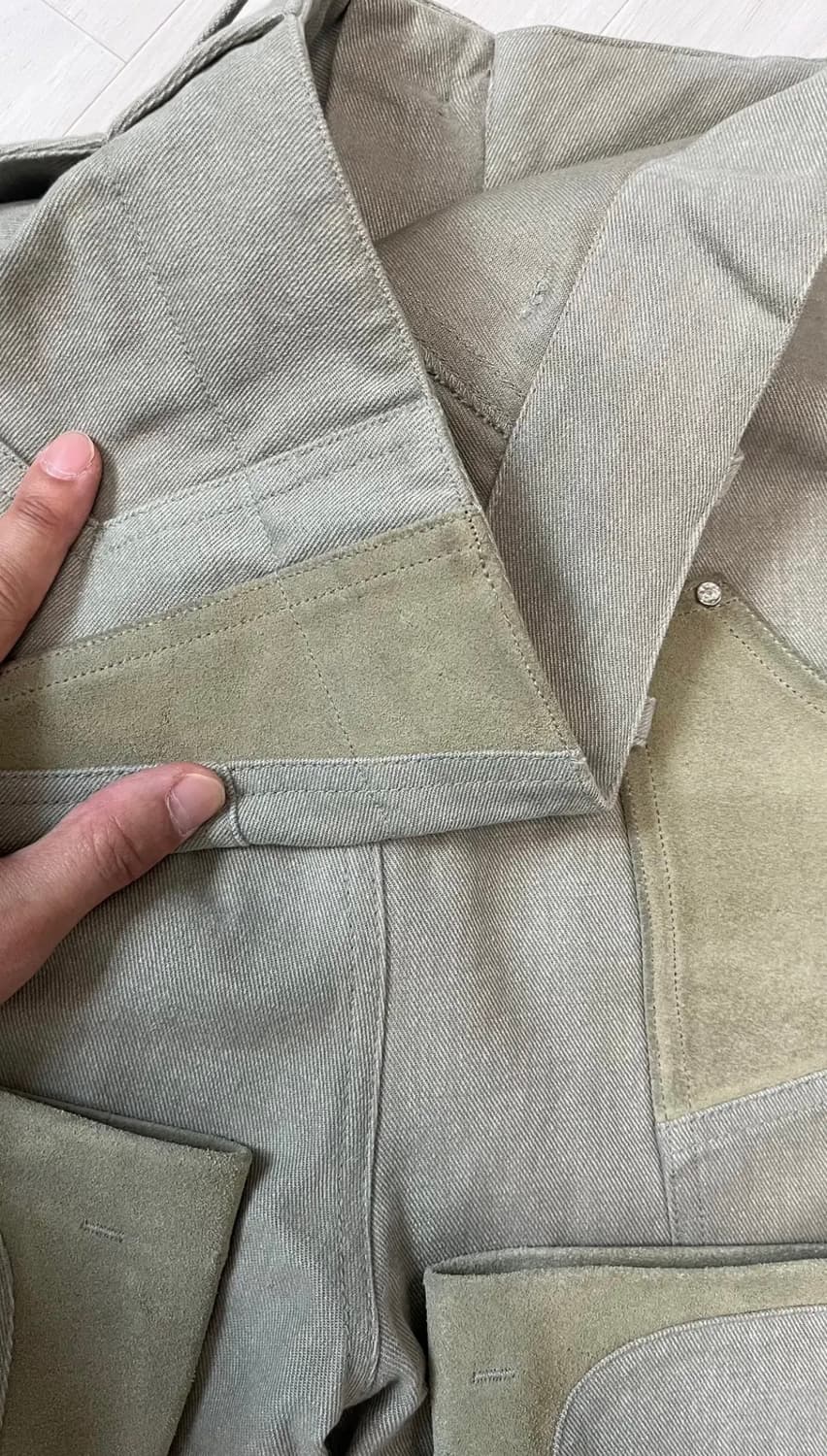 엑슬림 EP.4 05 TROUSER 카키 상품이미지6