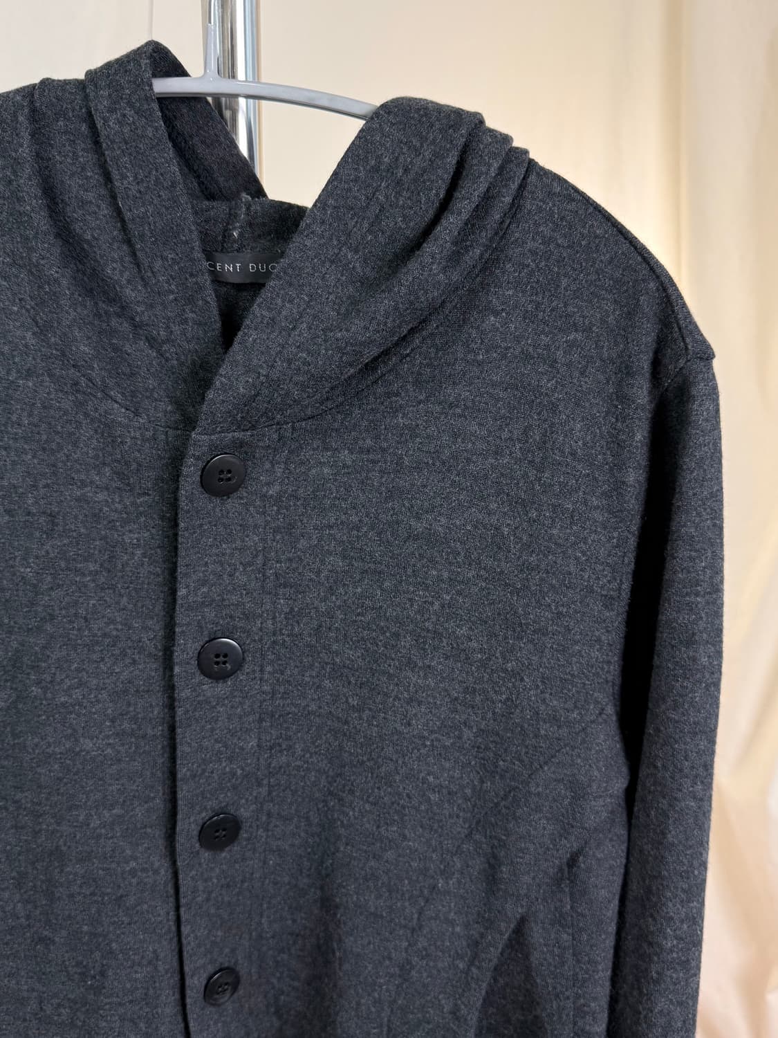 Crescent Duo 하이로우 울 니트 가디건 상품이미지6