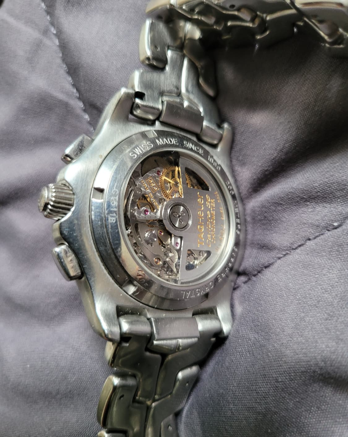 [정품] 테크호이어 손목시계 은장 한정판 상품이미지6