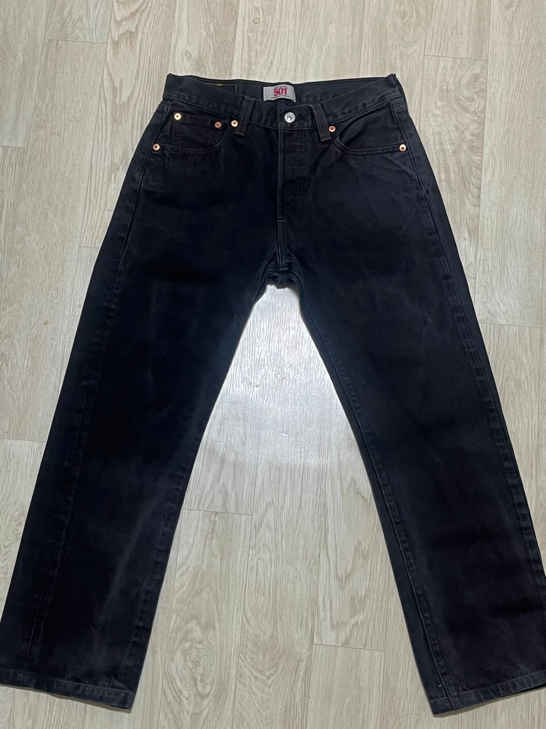 리바이스 501 블랙 W30 L32 상품이미지1