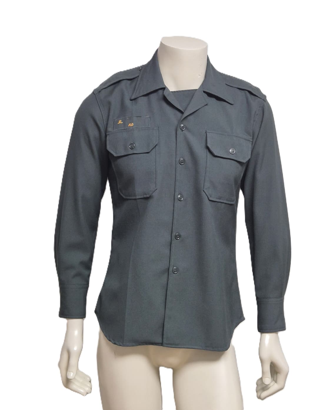 육군 구형 정복 전투복 긴팔 카라티 셔츠 남방 (S) 상품이미지1