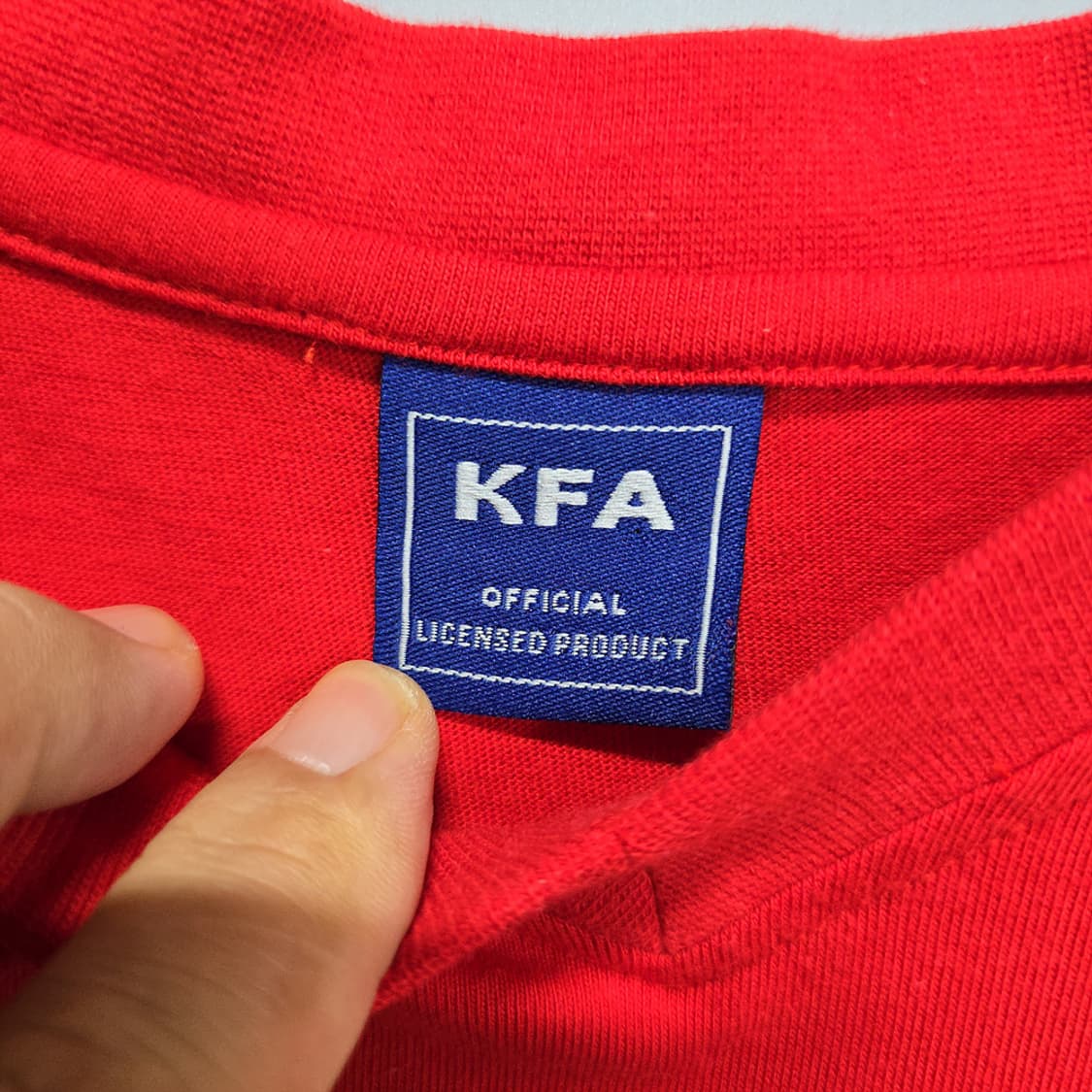 KFA 붉은악마 국대싸인 프린팅 반팔 티셔츠 상품이미지4