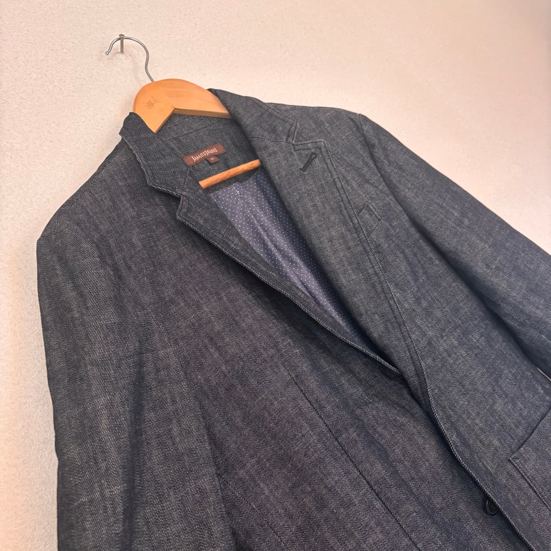 제임스진 USA 데님 자켓 XS 슬림 95 슬렌더 미국 수입 정품 상품이미지9