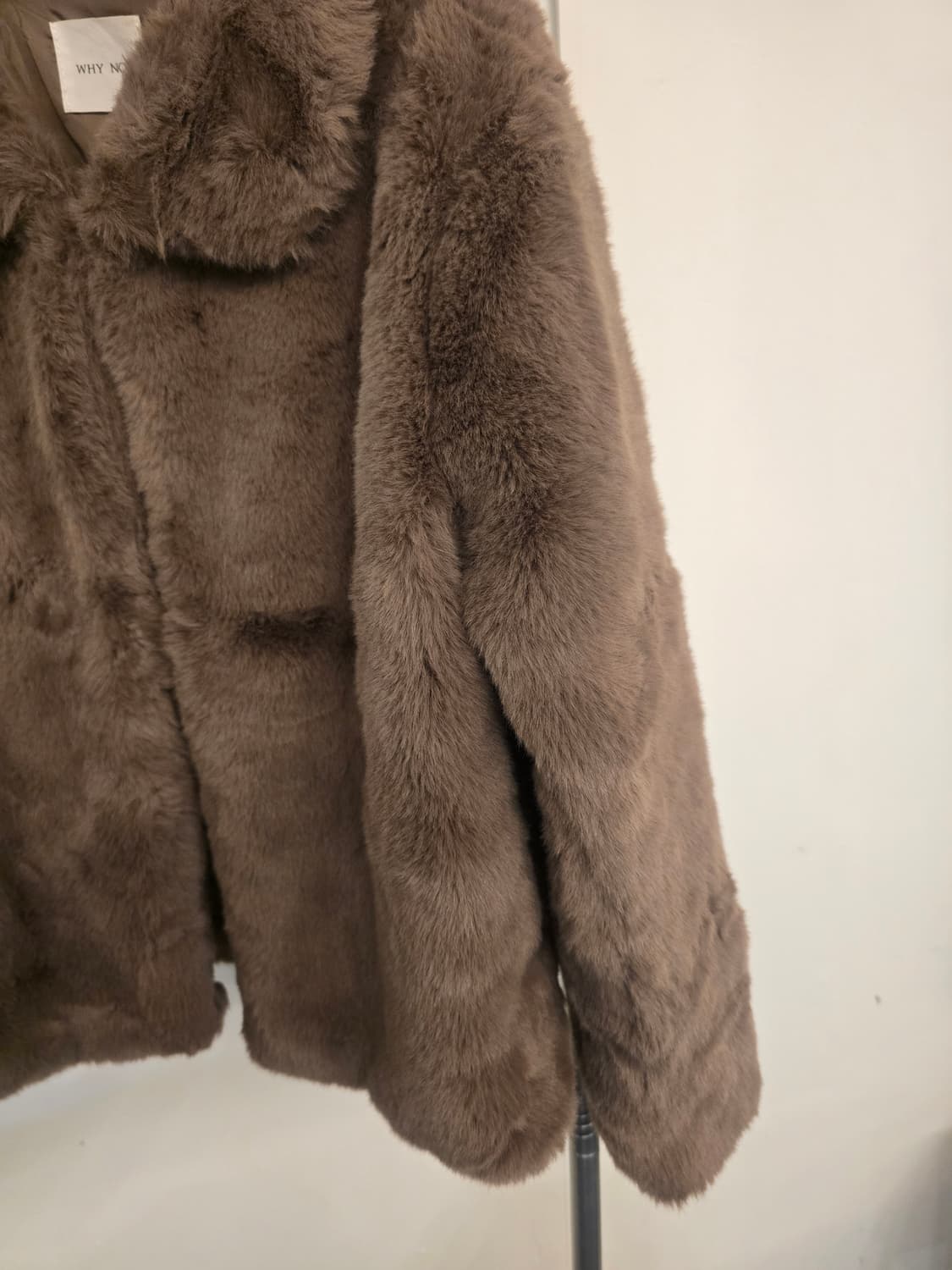 코코아브라운 퍼 자켓 상품이미지2