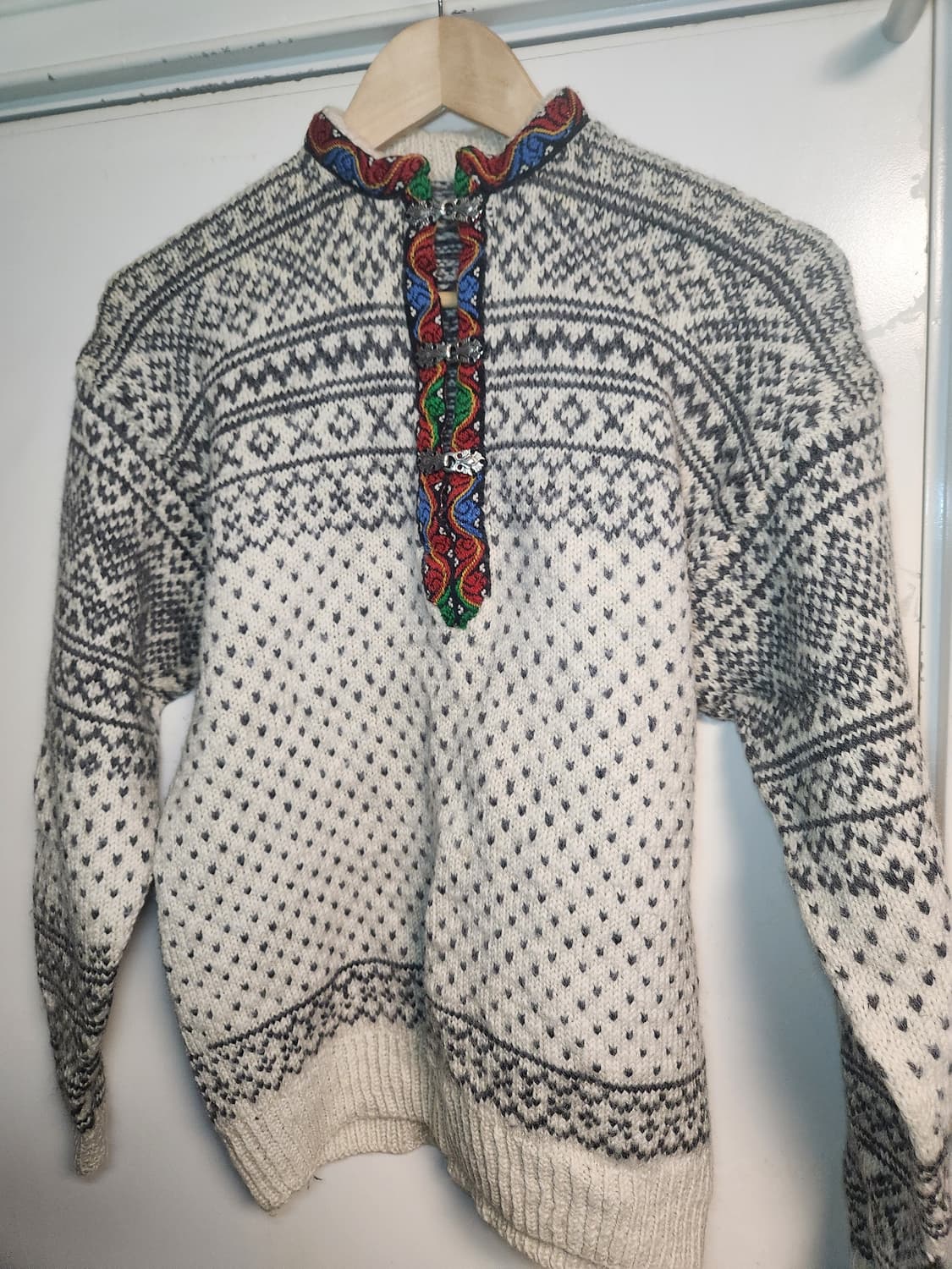 노르딕 은장 니트 M정도 상품이미지1