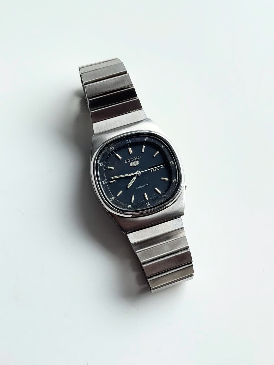80s Seiko5 Autmatic Vintage Metal Watch 상품이미지1