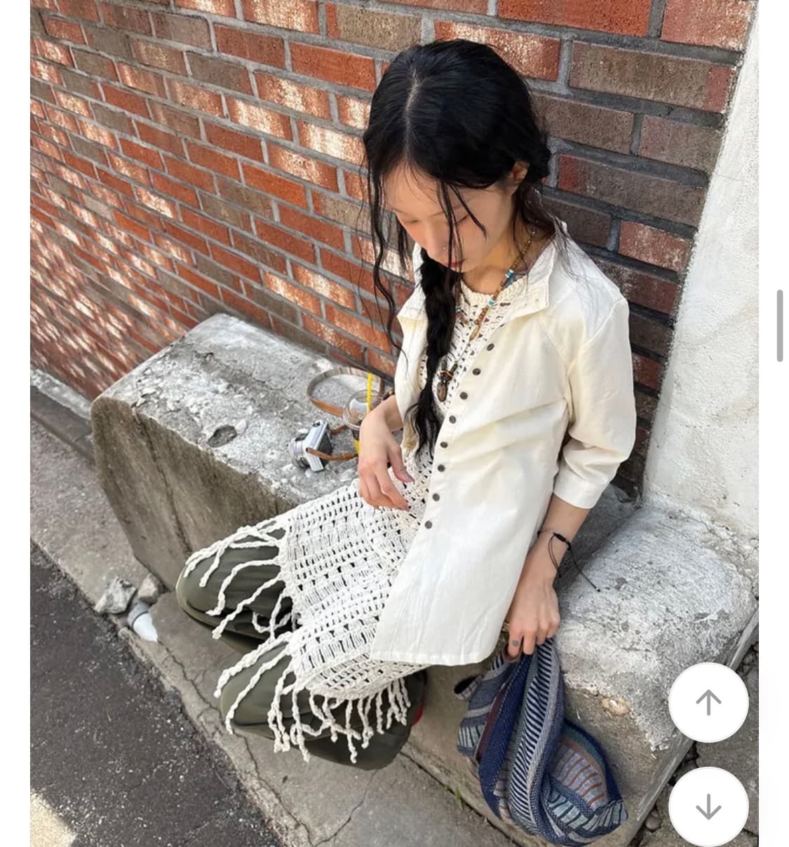 모래하우스 셔츠 새상품 상품이미지1