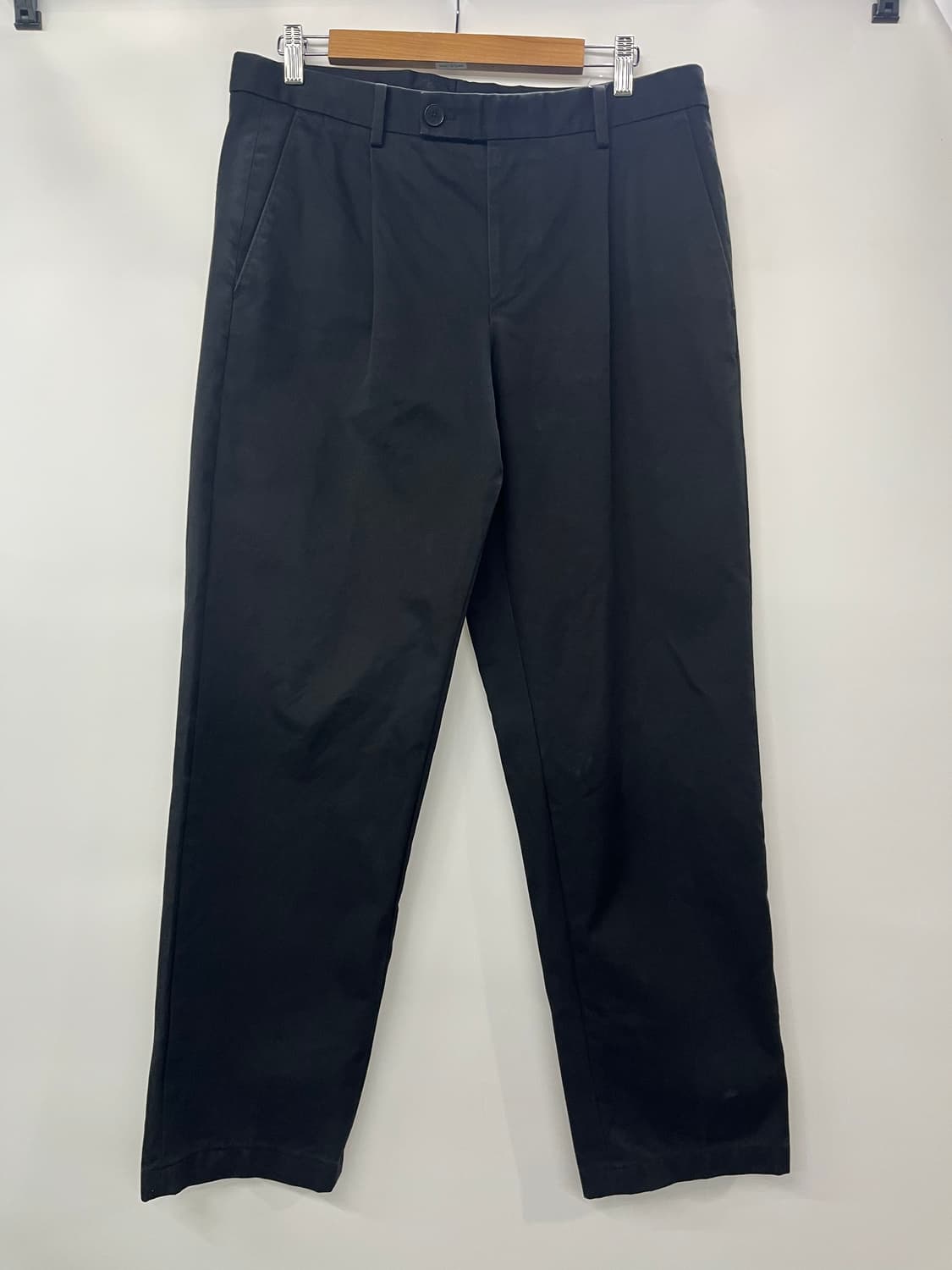질스튜어트 뉴욕 남성 블랙 면바지 86사이즈 상품이미지1
