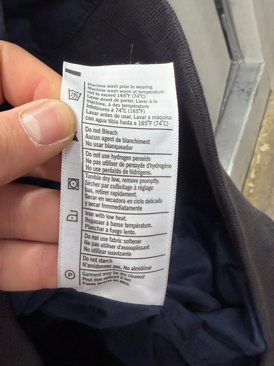 칼하트 트랙 윈드 브레이커 네이비 F 상품이미지6