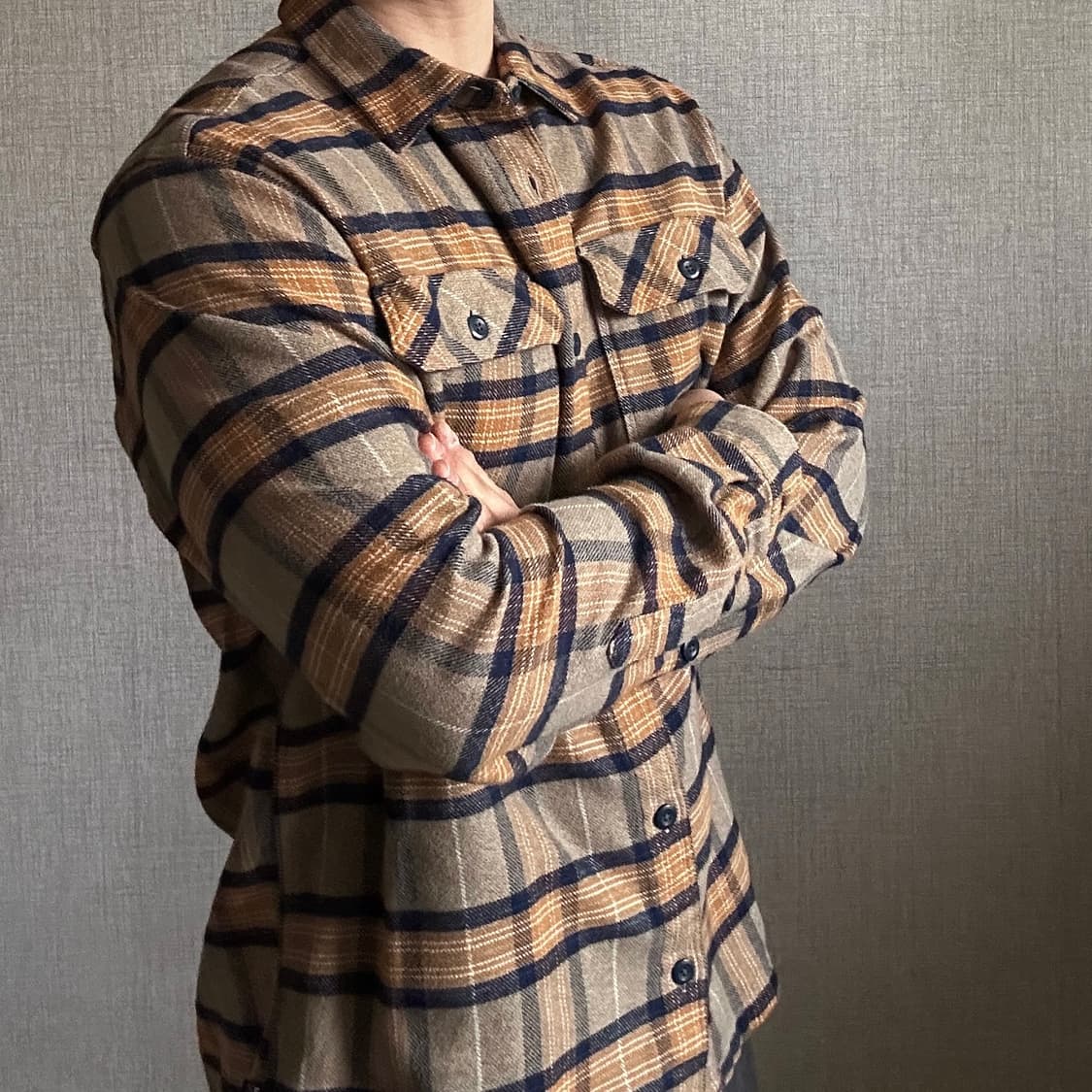 파타고니아 오가닉 코튼 패턴 셔츠 상품이미지4