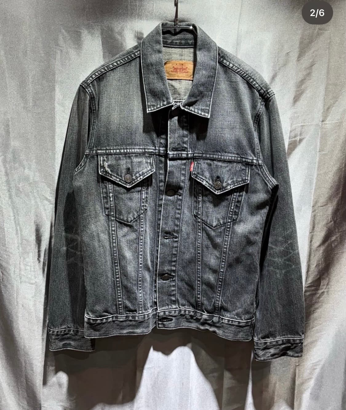 리바이스 흑청 트러커 m 상품이미지1