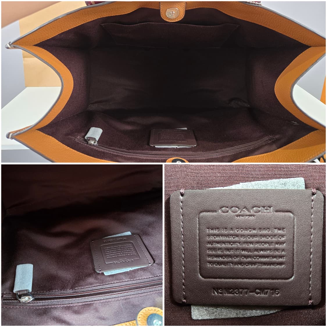 COACH 코치 스미스 라지 숄더백 쇼퍼백 빅백 가방 정품 상품이미지9