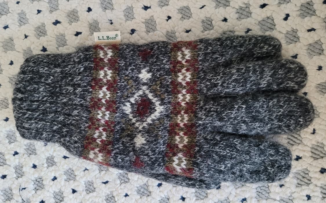 (택포.수수료포함)엘엘빈 공용 울 장갑 상품이미지3