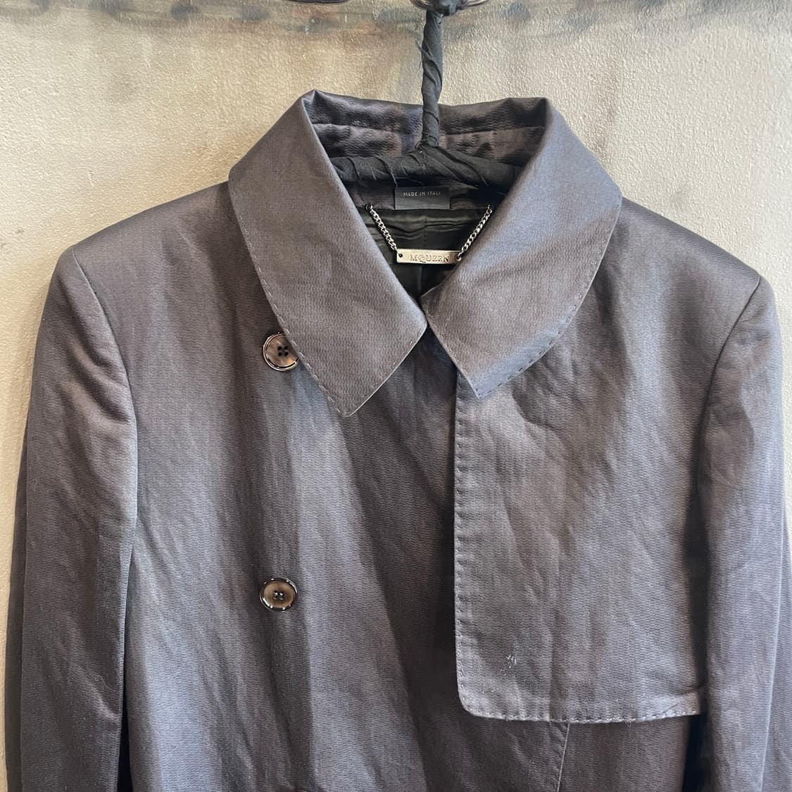 06ss 알렉산더 맥퀸 트렌치 코트 상품이미지6