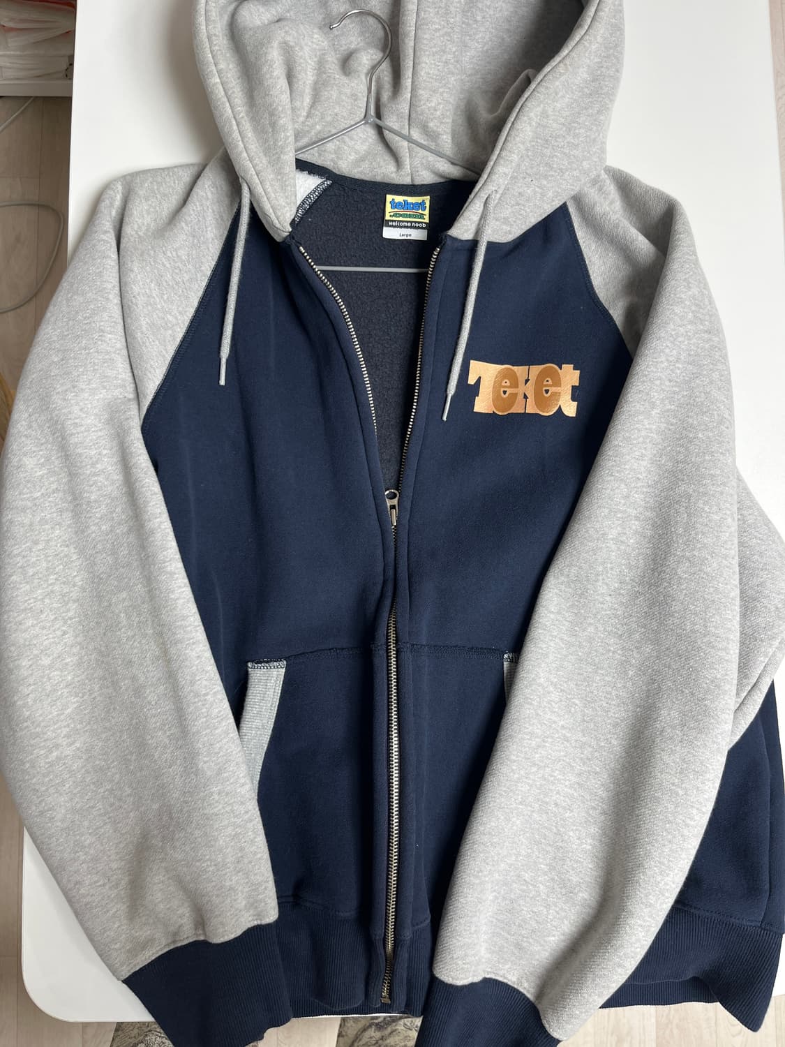 테켓 teket 후드집업 네이비 상품이미지2