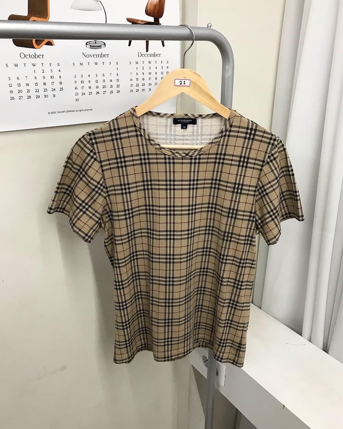 버버리 노바체크 반팔티 상품이미지1