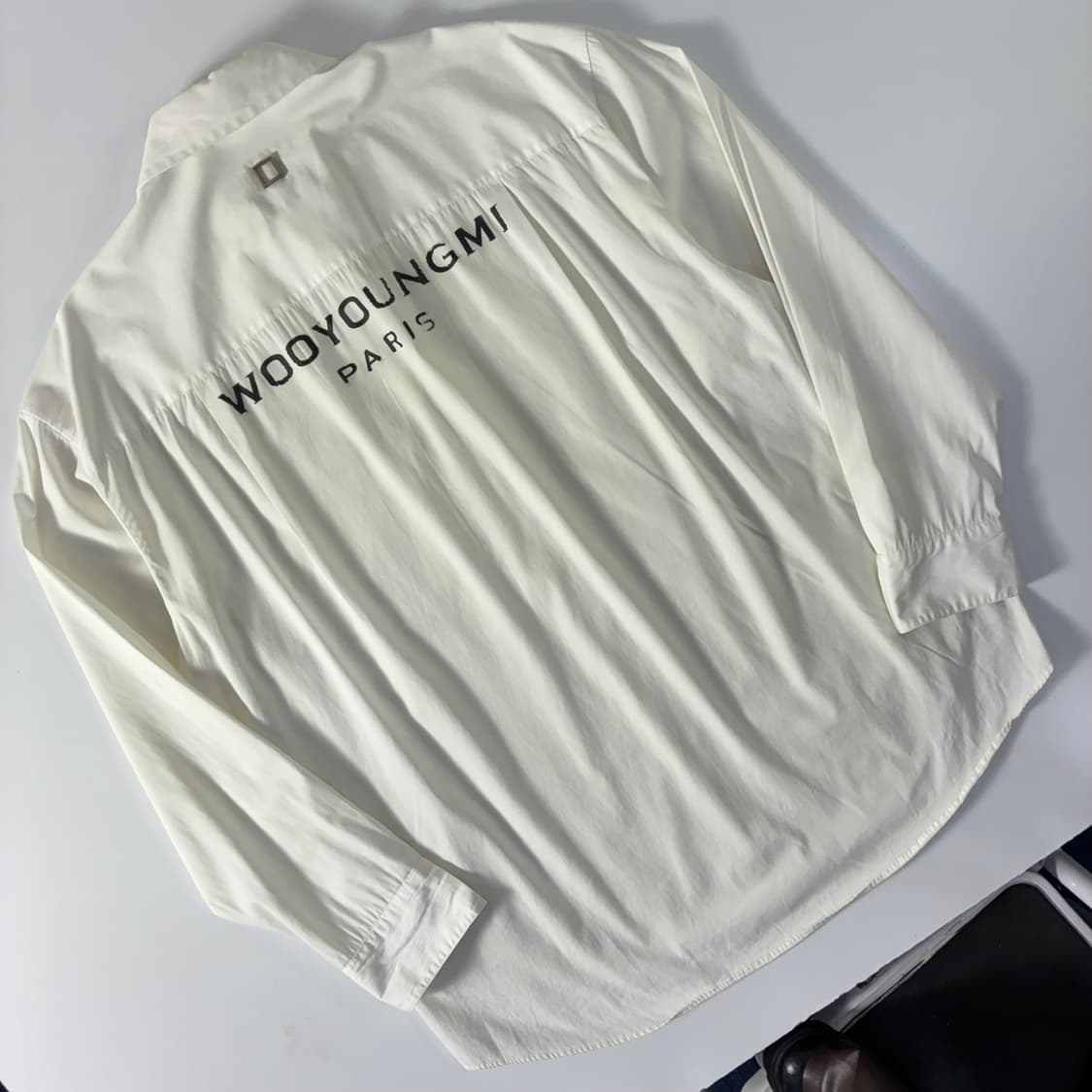 Wooyoungmi  우영미 백로고 화이트 셔츠   상품이미지2