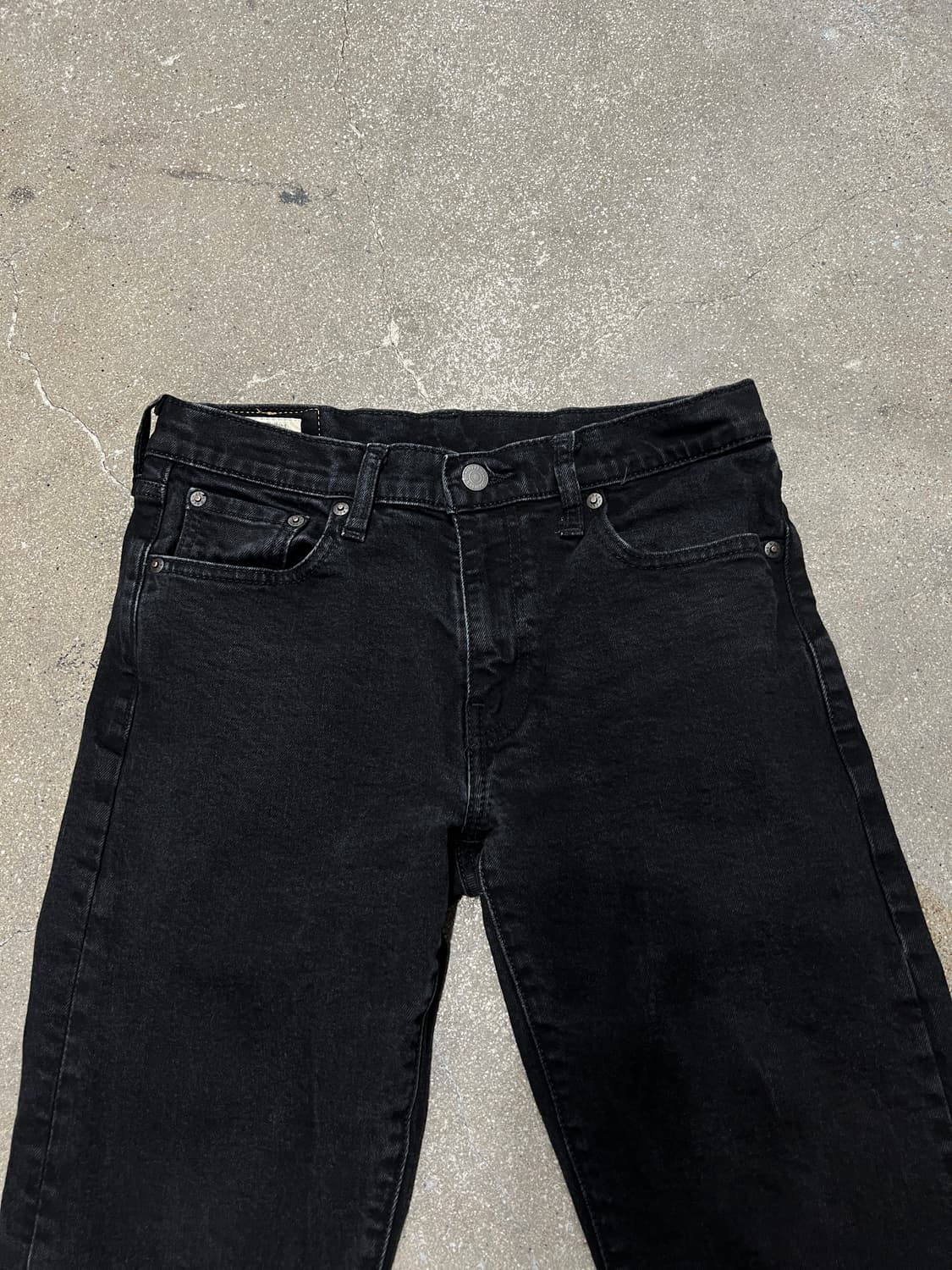 리바이스502 프리미엄 블랙진 상품이미지3