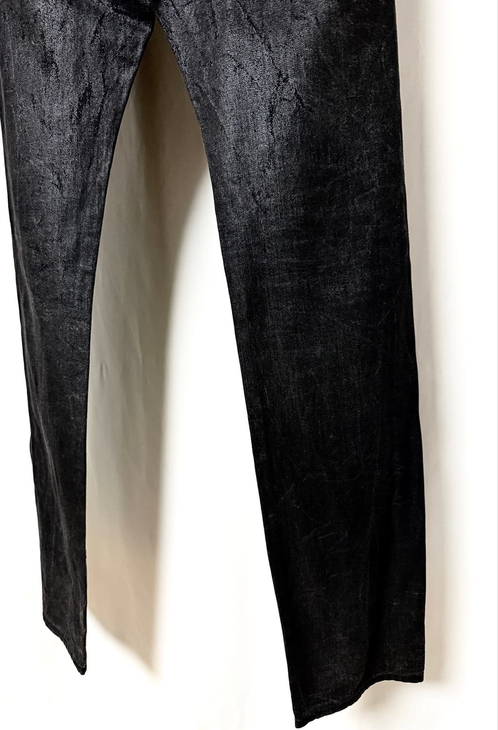 Dior Homme 06s Crashed Waxed Denim Pants 상품이미지8