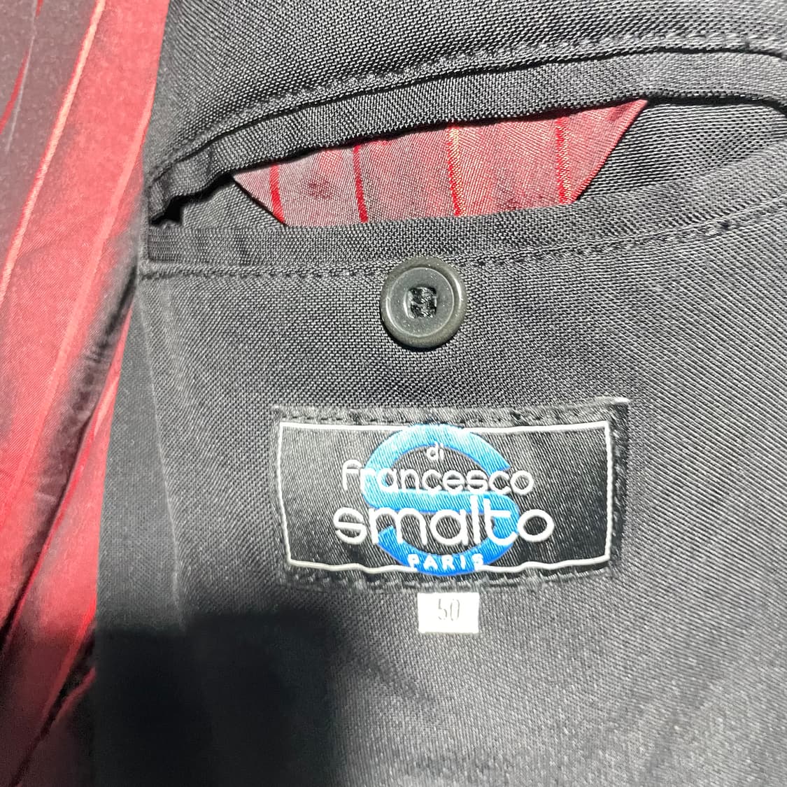 프란체스코 스말토 가죽 배색 사파리 재킷 (50사이즈)  상품이미지9