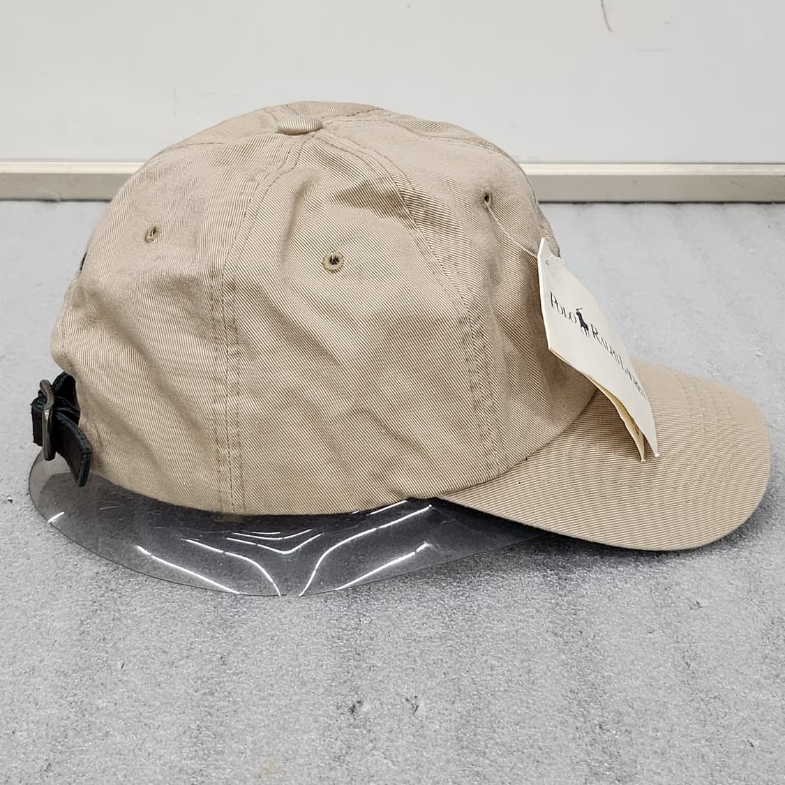 미착용 두산 정품 폴로 랄프로렌 베이지 볼캡 상품이미지4