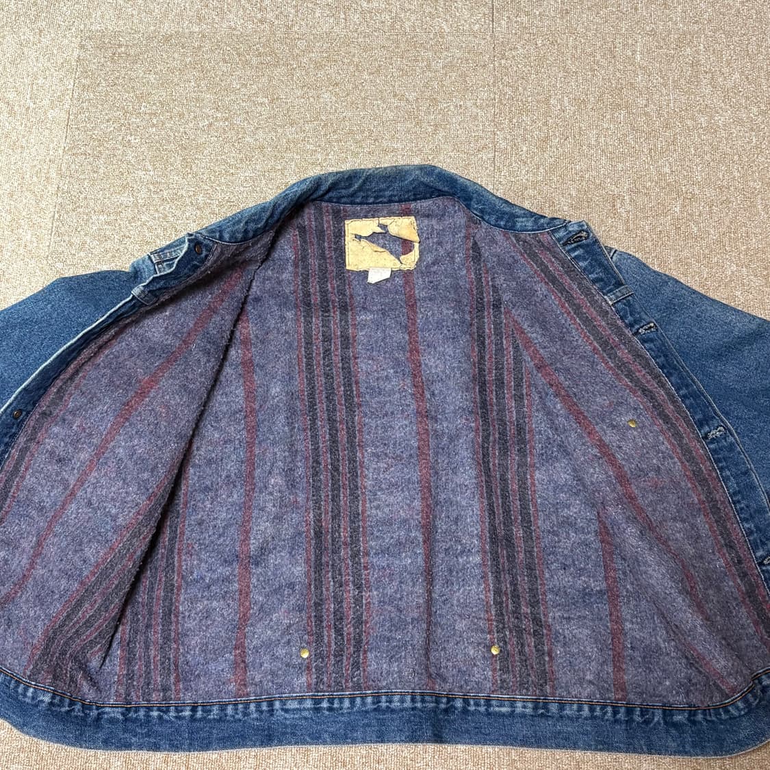 슈가케인 1세대 데님 트러커 신치백 상품이미지7