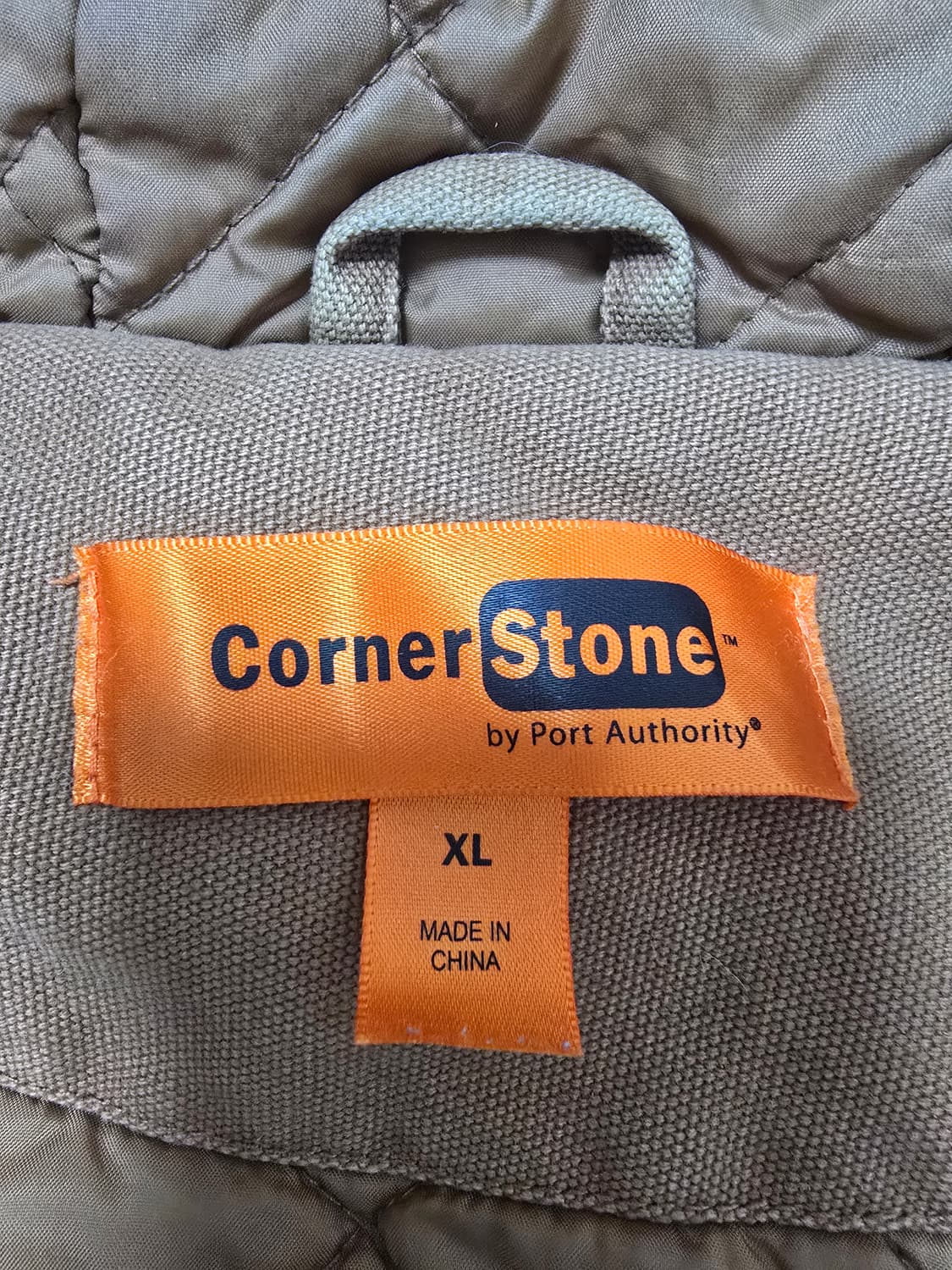 코너스톤 CornerStone 덕 캔버스 후디 액티브 자켓 XL 상품이미지5