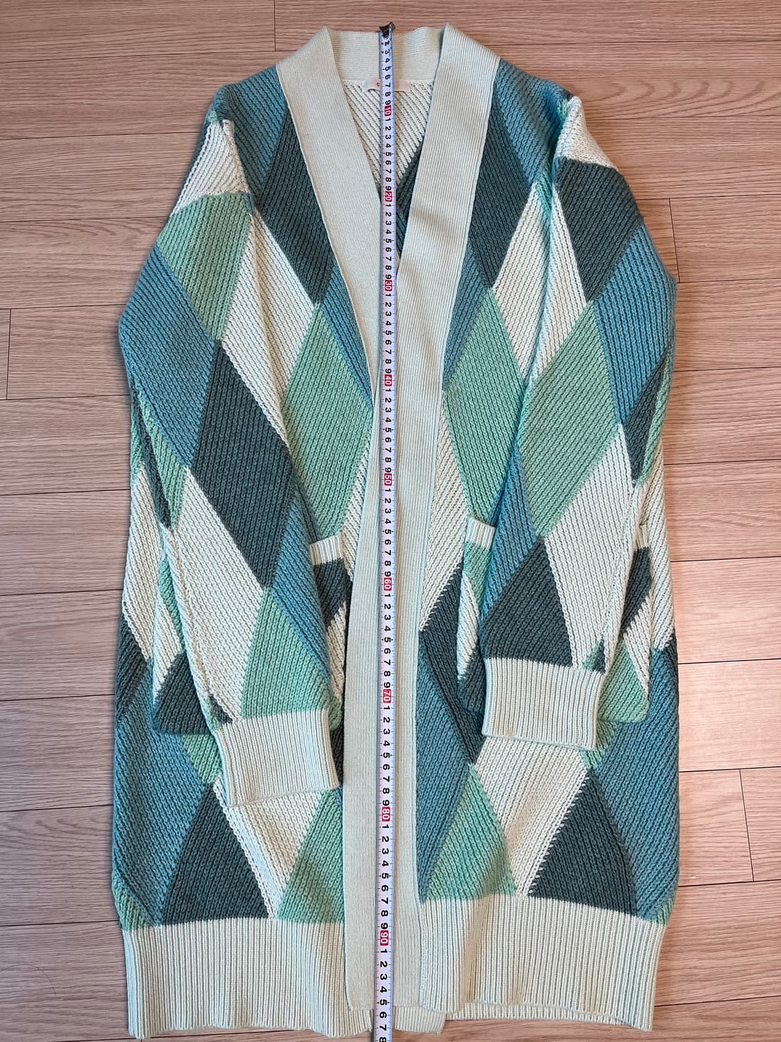 셀린느 캐시미어 니트 롱가디건 L 정품 상품이미지6