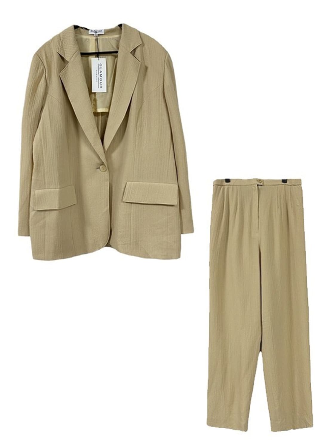 [44] GLAMOUR BY GIVENCHY 울큐프라 오버핏셋업 상품이미지1