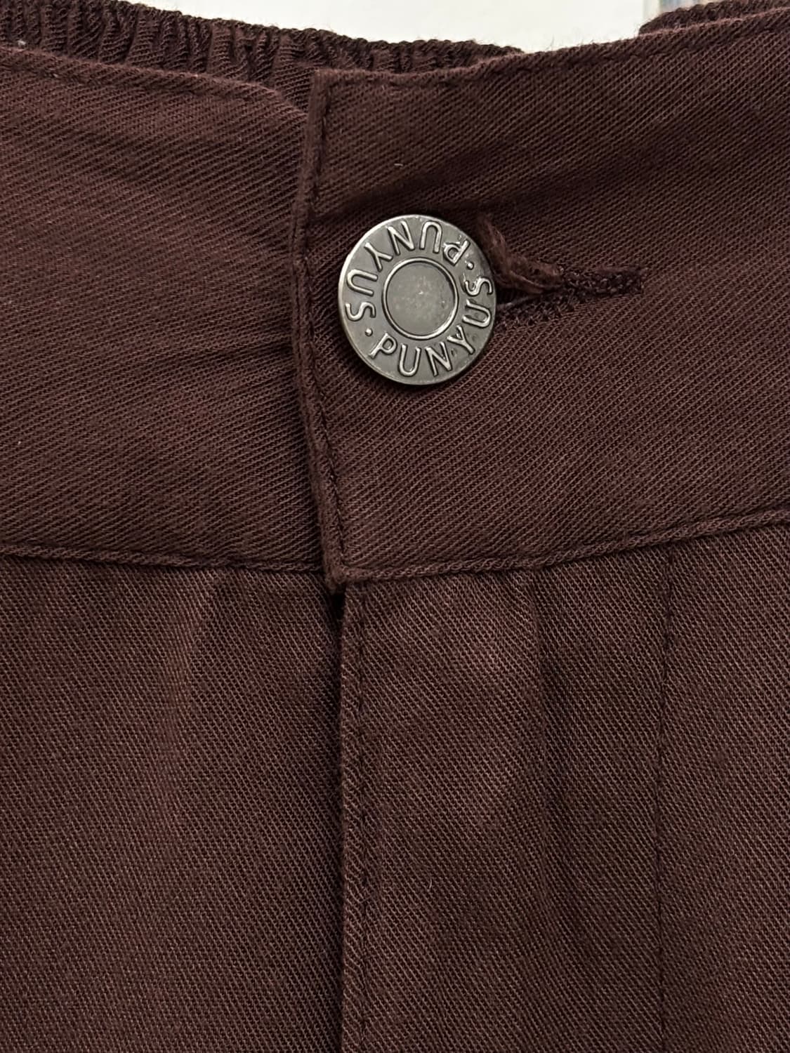 빈티지 브라운 하프팬츠 반바지 상품이미지4