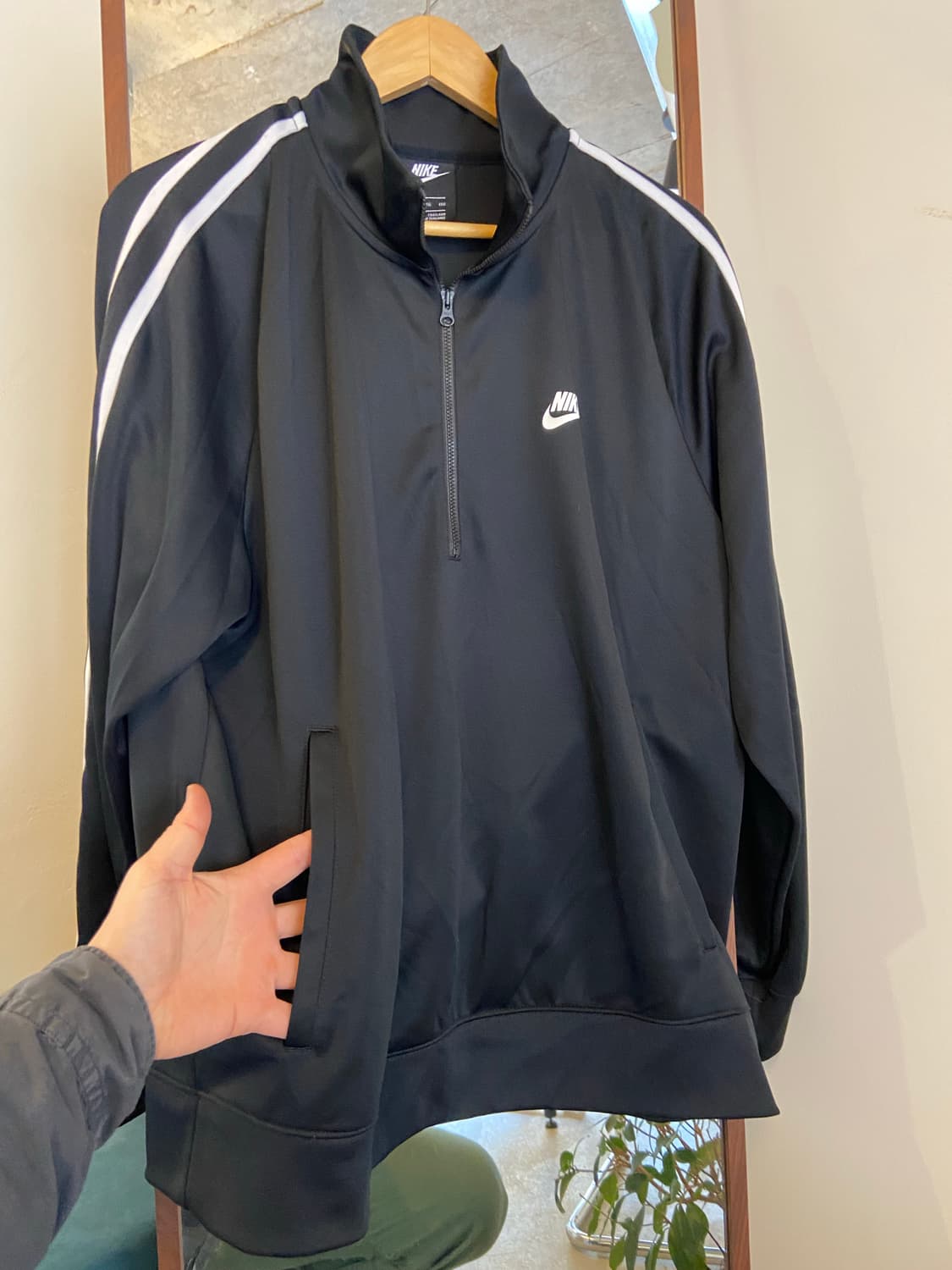 나이키 블랙  아노락 트랙탑 져지 상품이미지3