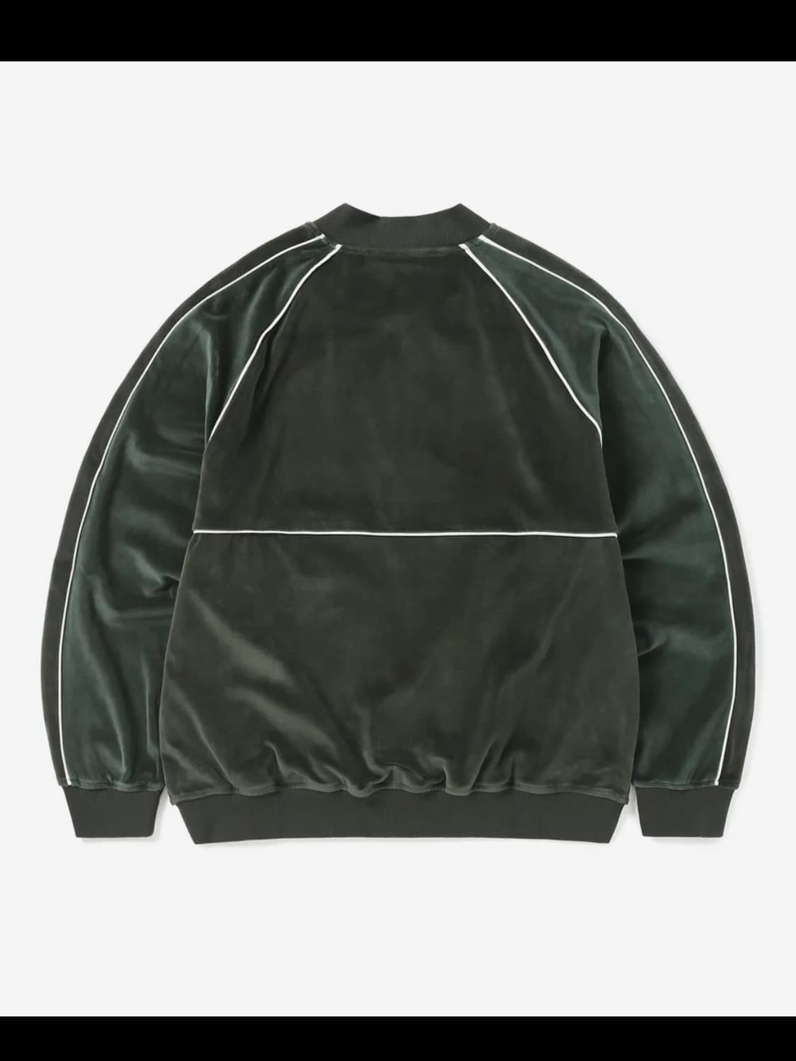 디스이즈네버댓 트랙 벨벳 자켓 그린 Velour Track Jacket 상품이미지3