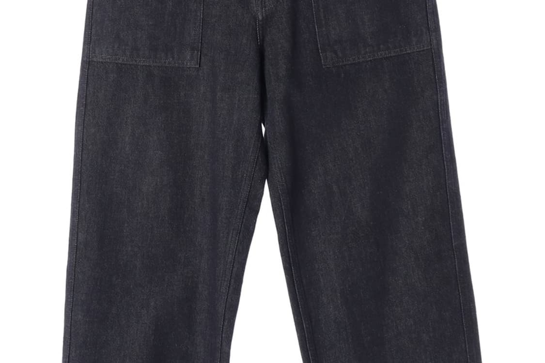 포터리 원워시드 와이드 데님 블루 3 상품이미지4