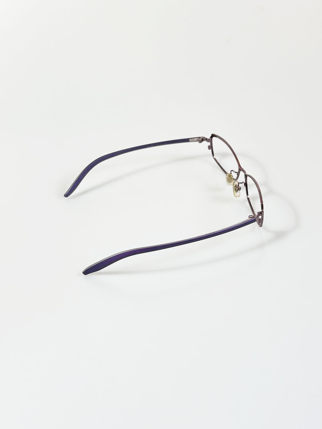 DEJAVU 퍼플톤 메탈 슬림 스퀘어 빈티지 안경 상품이미지4